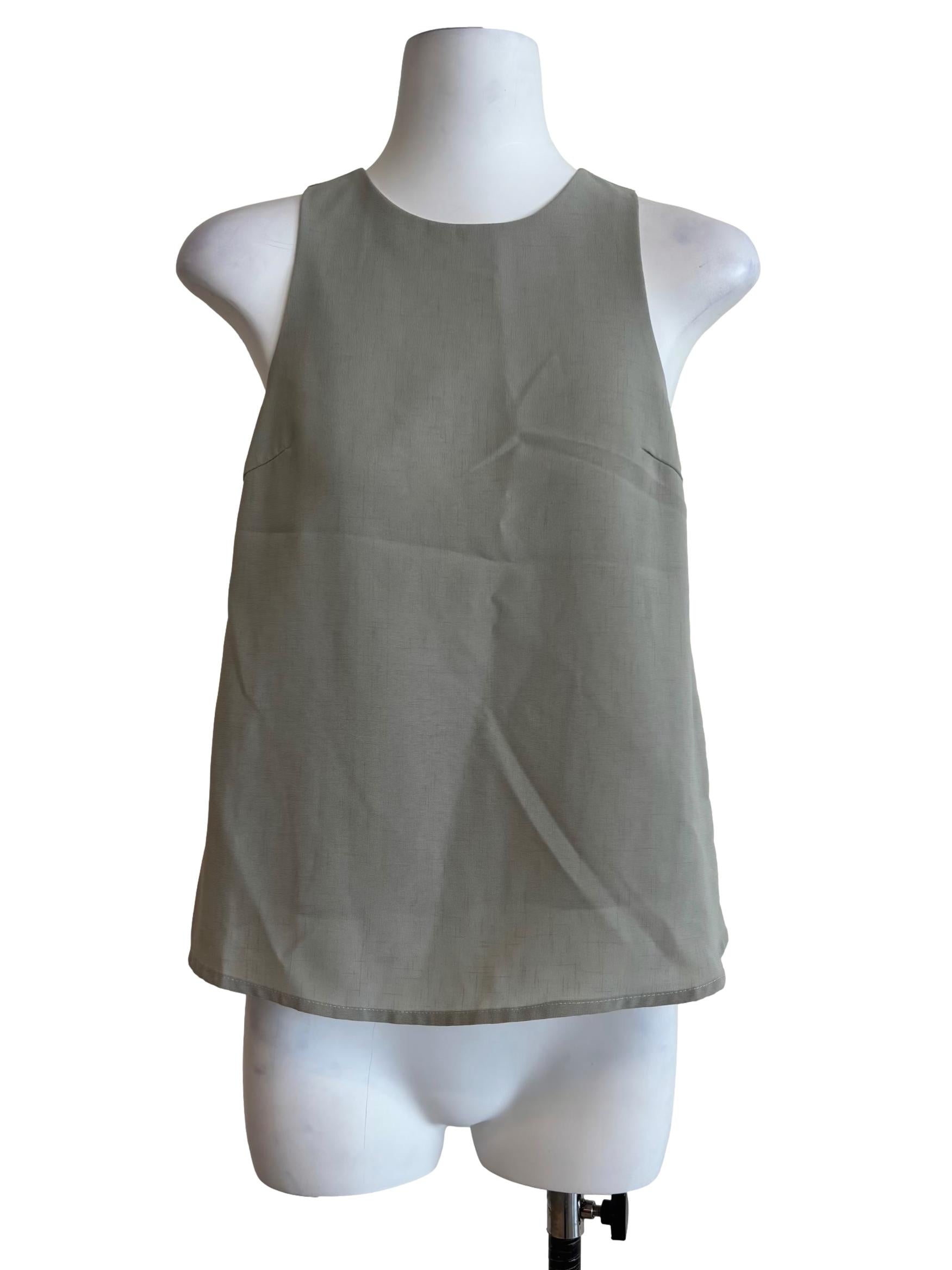 Soft Green Sleeveless Top