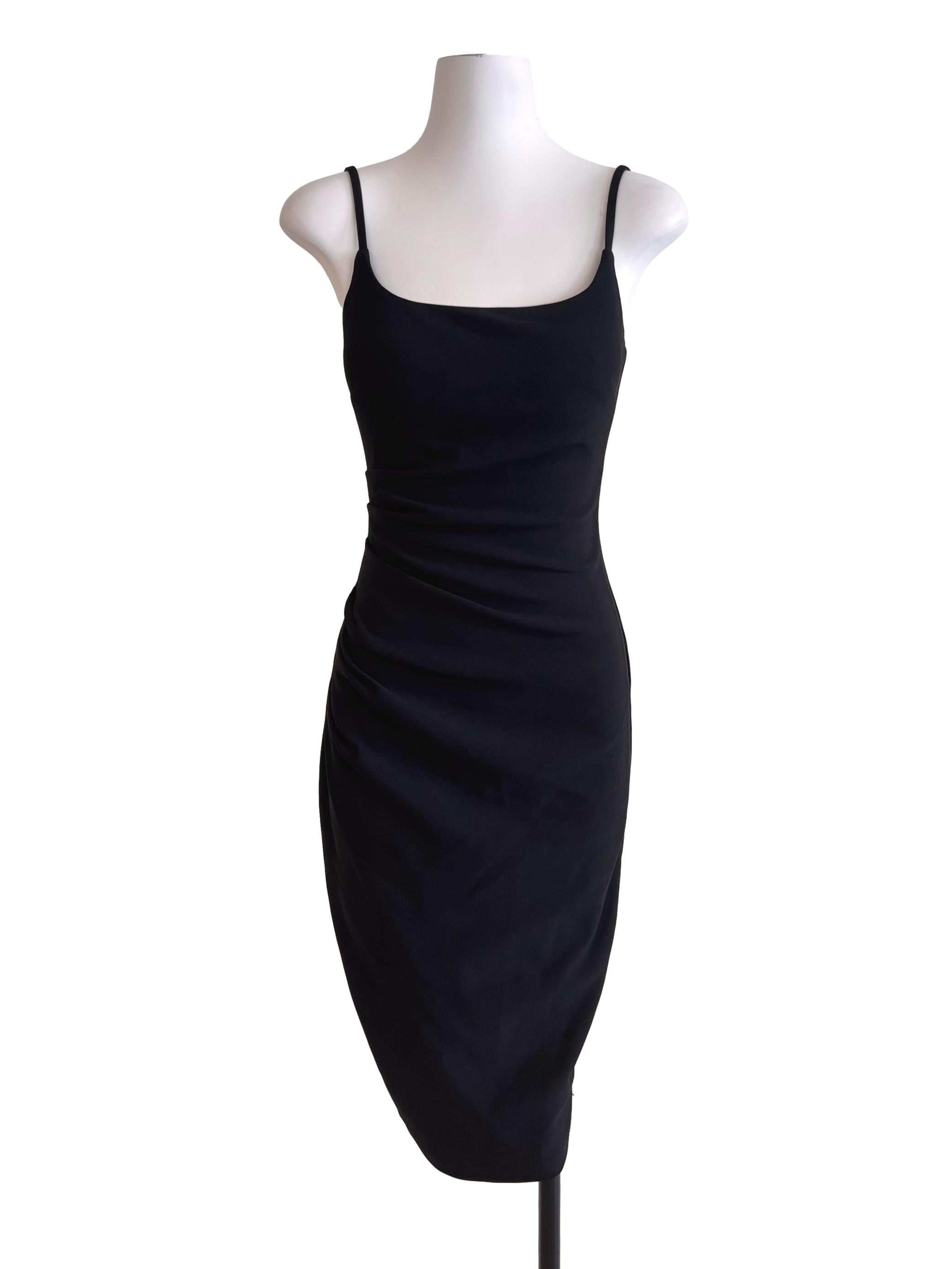Black Fitted Bodycon Dress