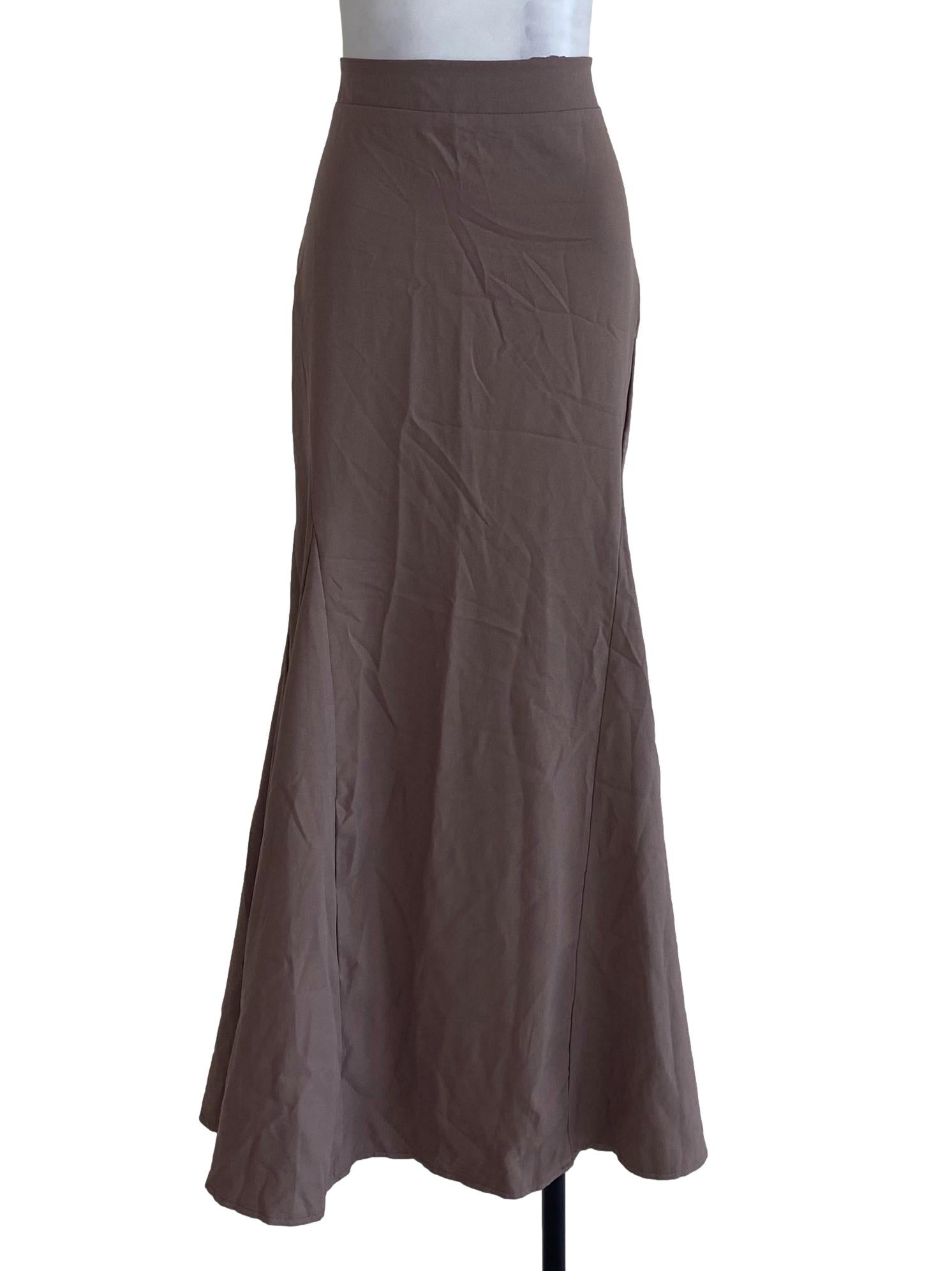 Brown Long Skirt