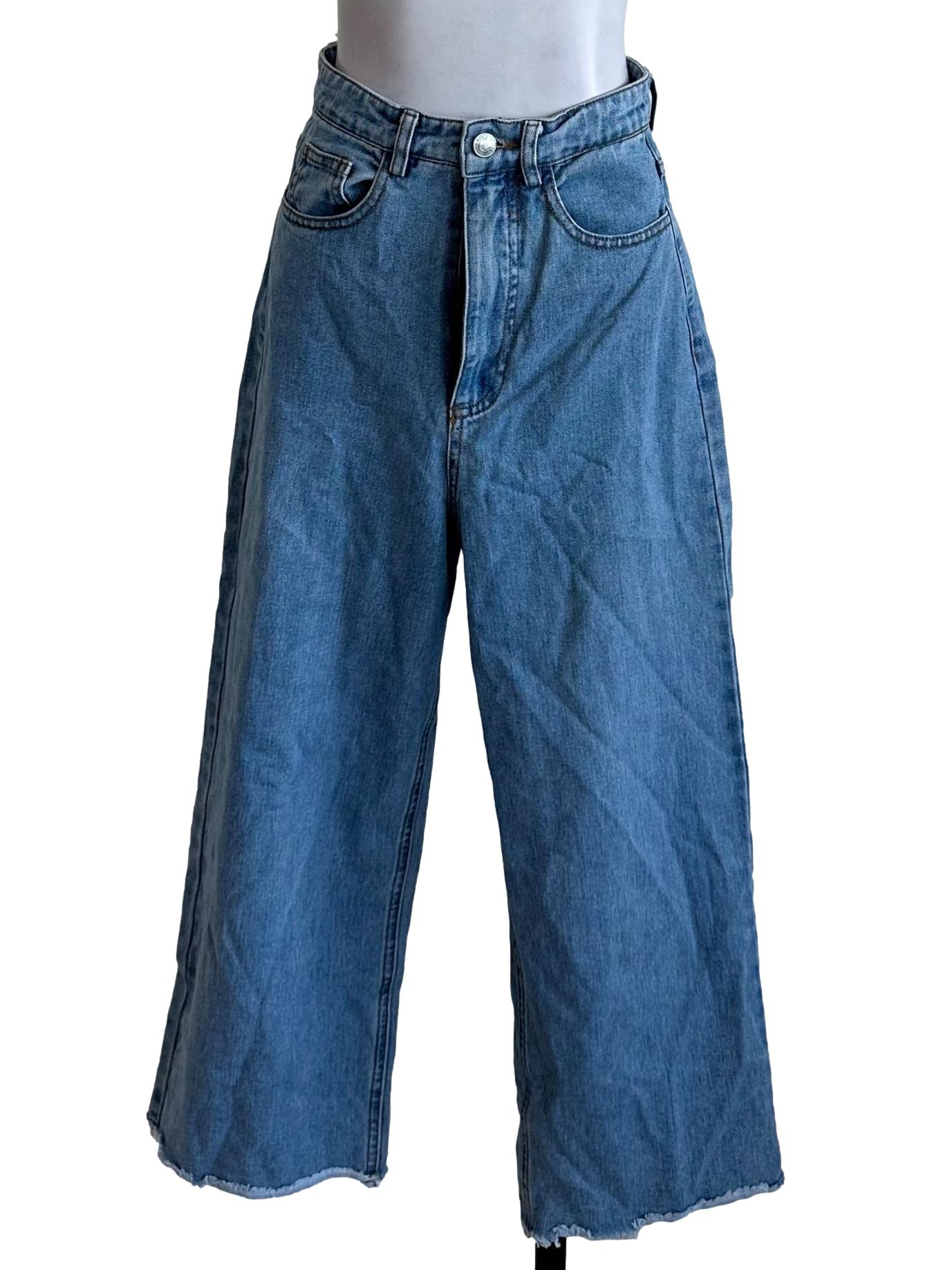 Light Blue Denim Loose Jeans