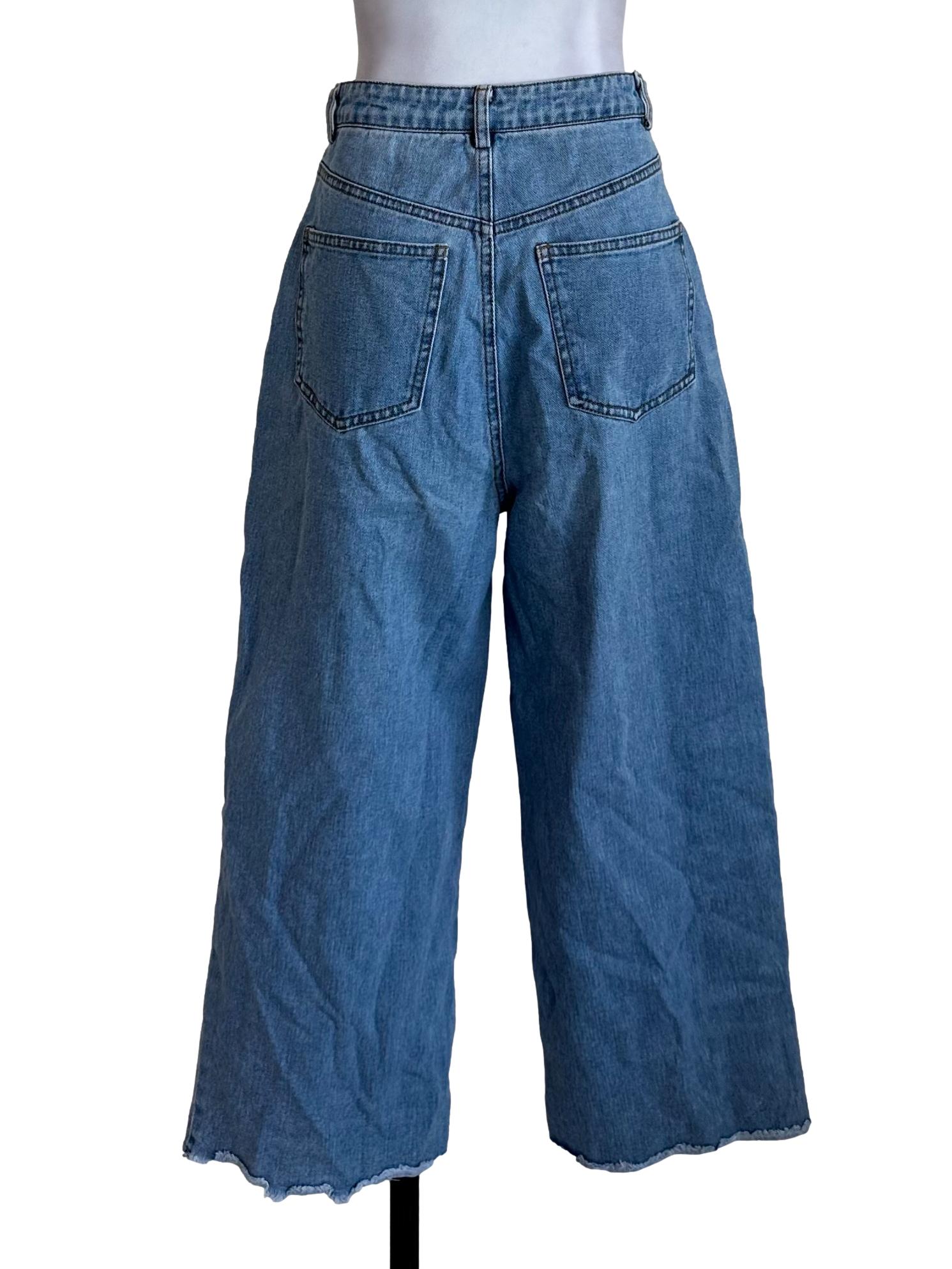 Light Blue Denim Loose Jeans