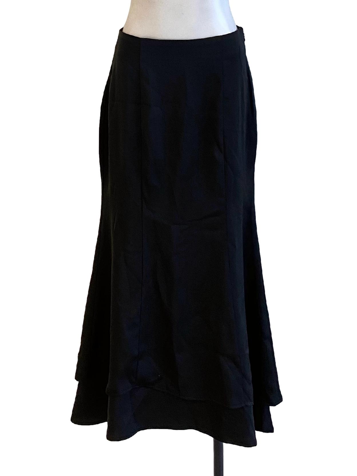 Ebony Black Square Neck Cut Out Waist Sheath Dress LB