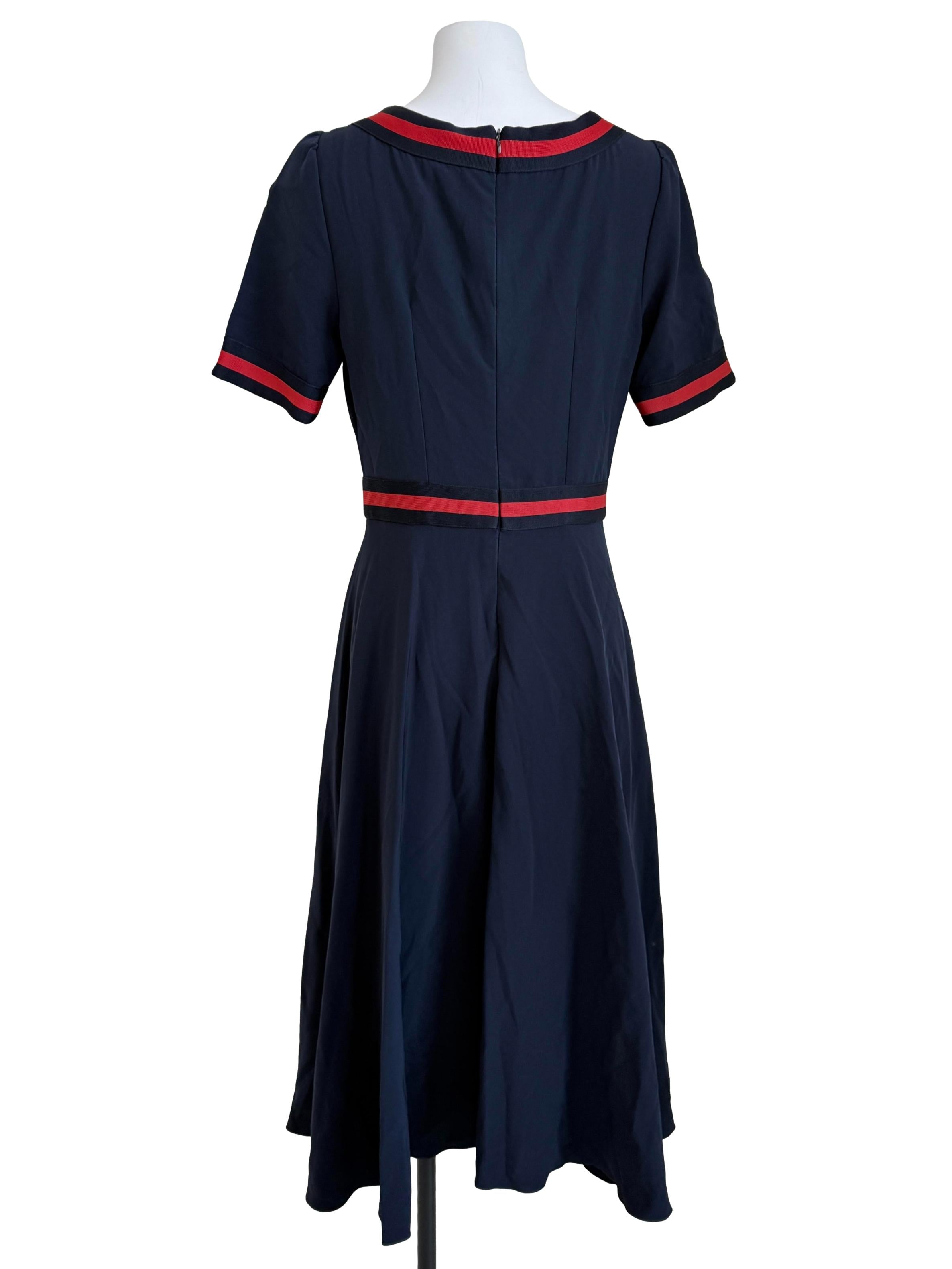 Indigo Blue Shirt Dress