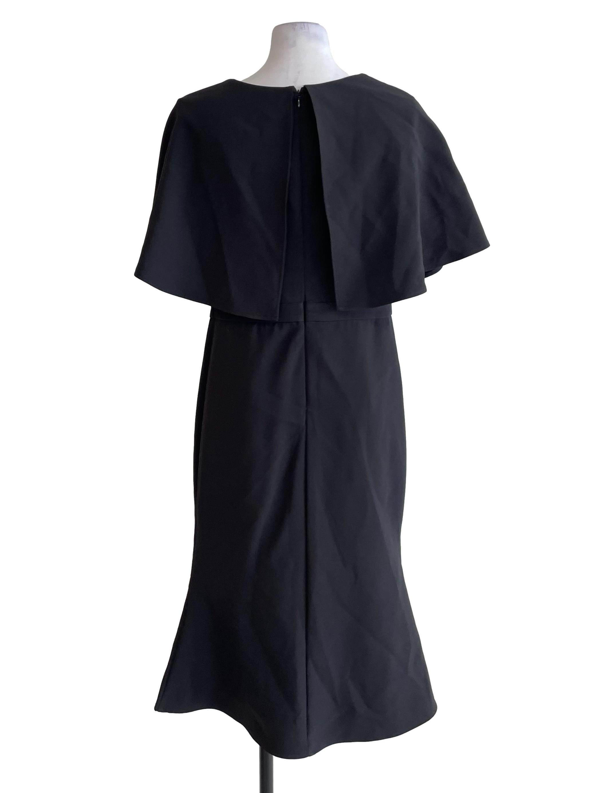Black Cape Dress