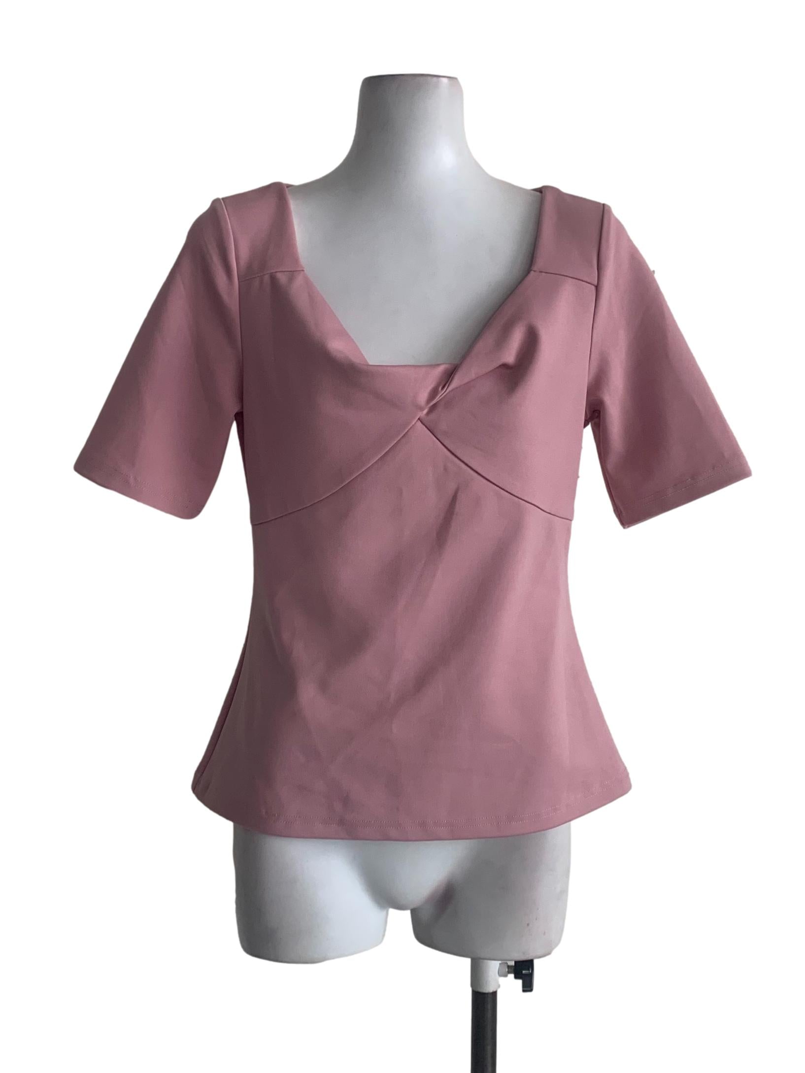 Flamingo Pink Top