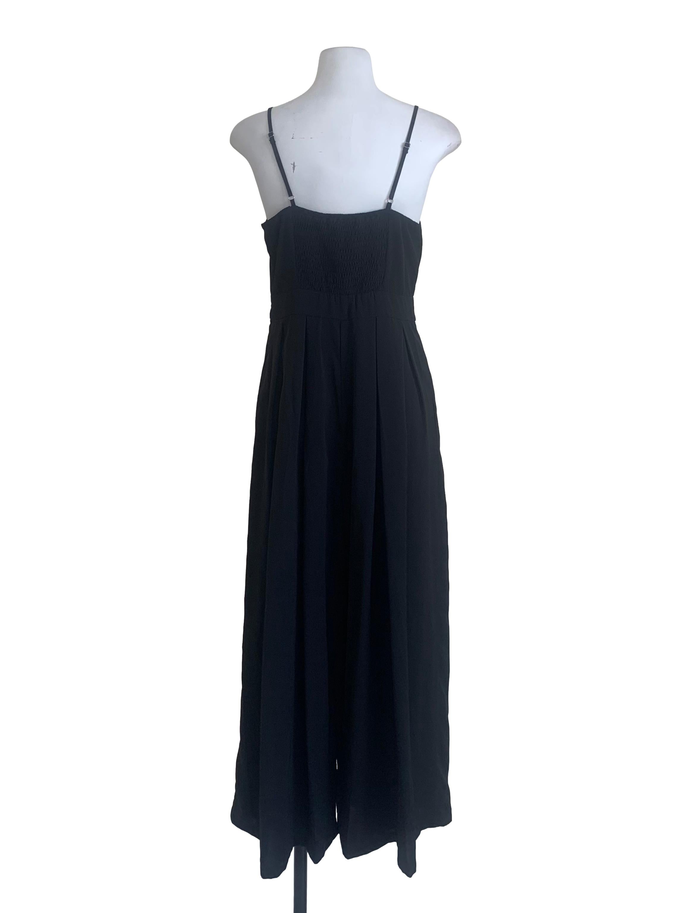 Midnight Black Wide Leg Jumpsuit