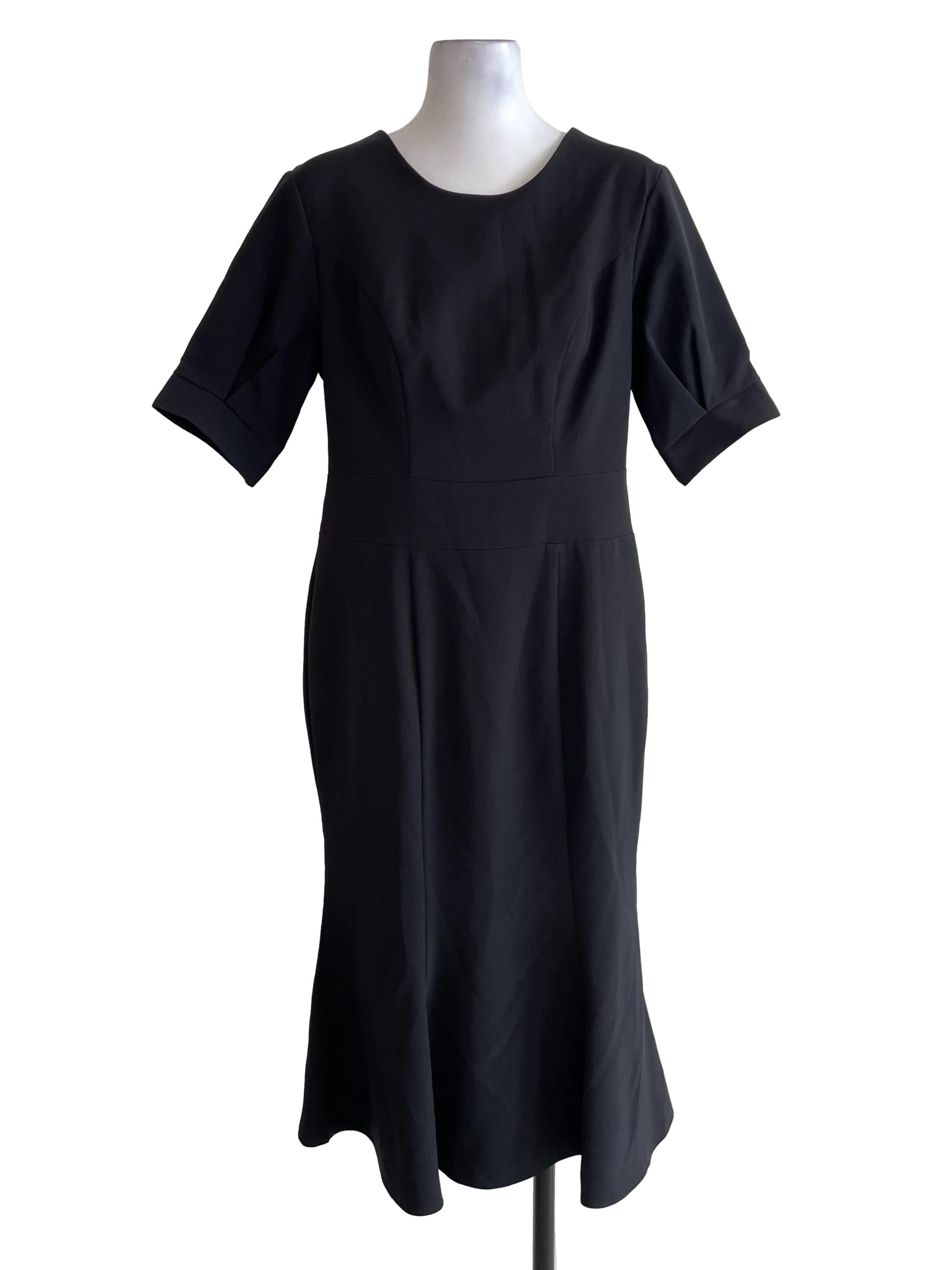 Black Panelled Dress