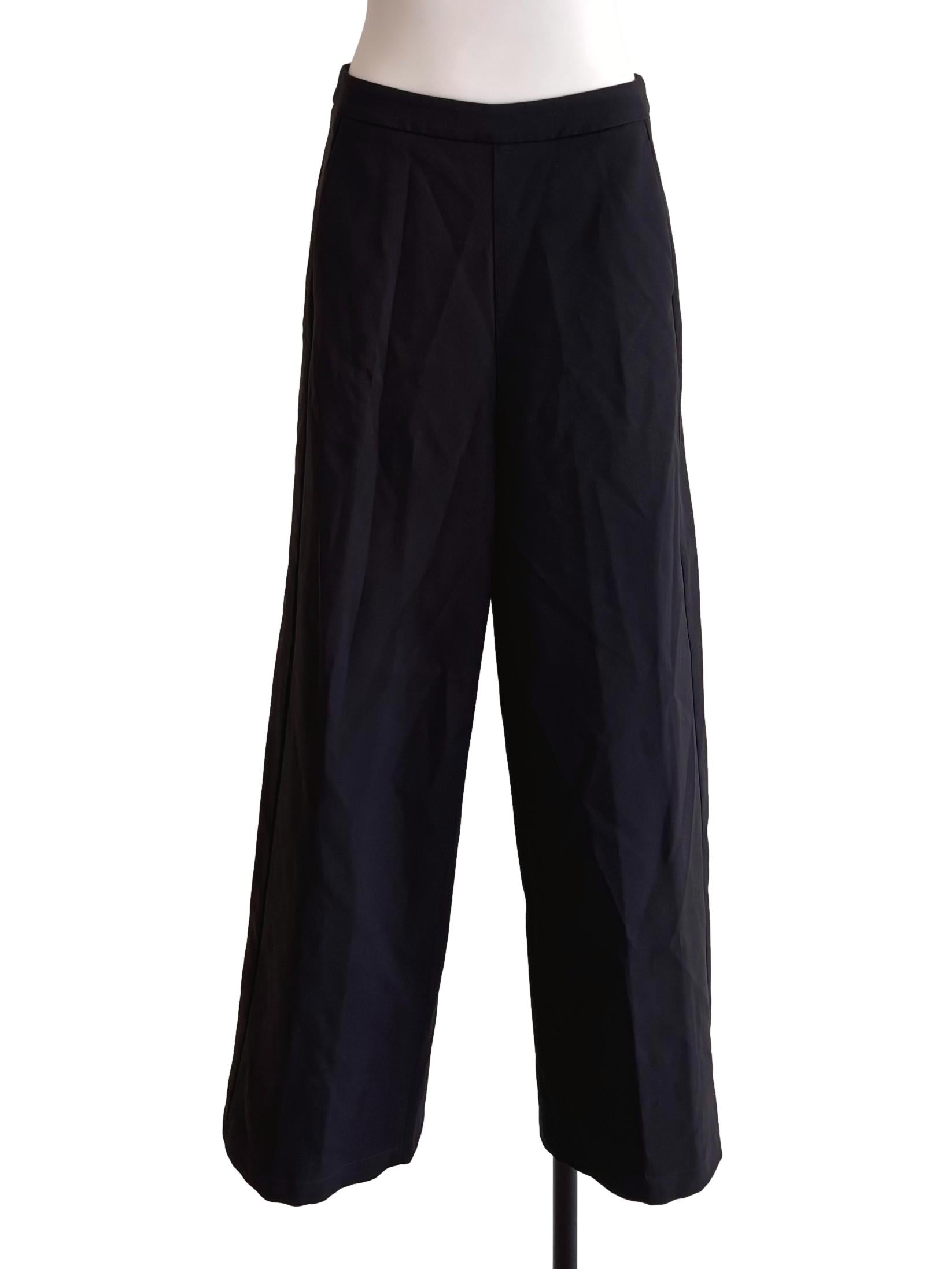 Onyx Black Casual Pants