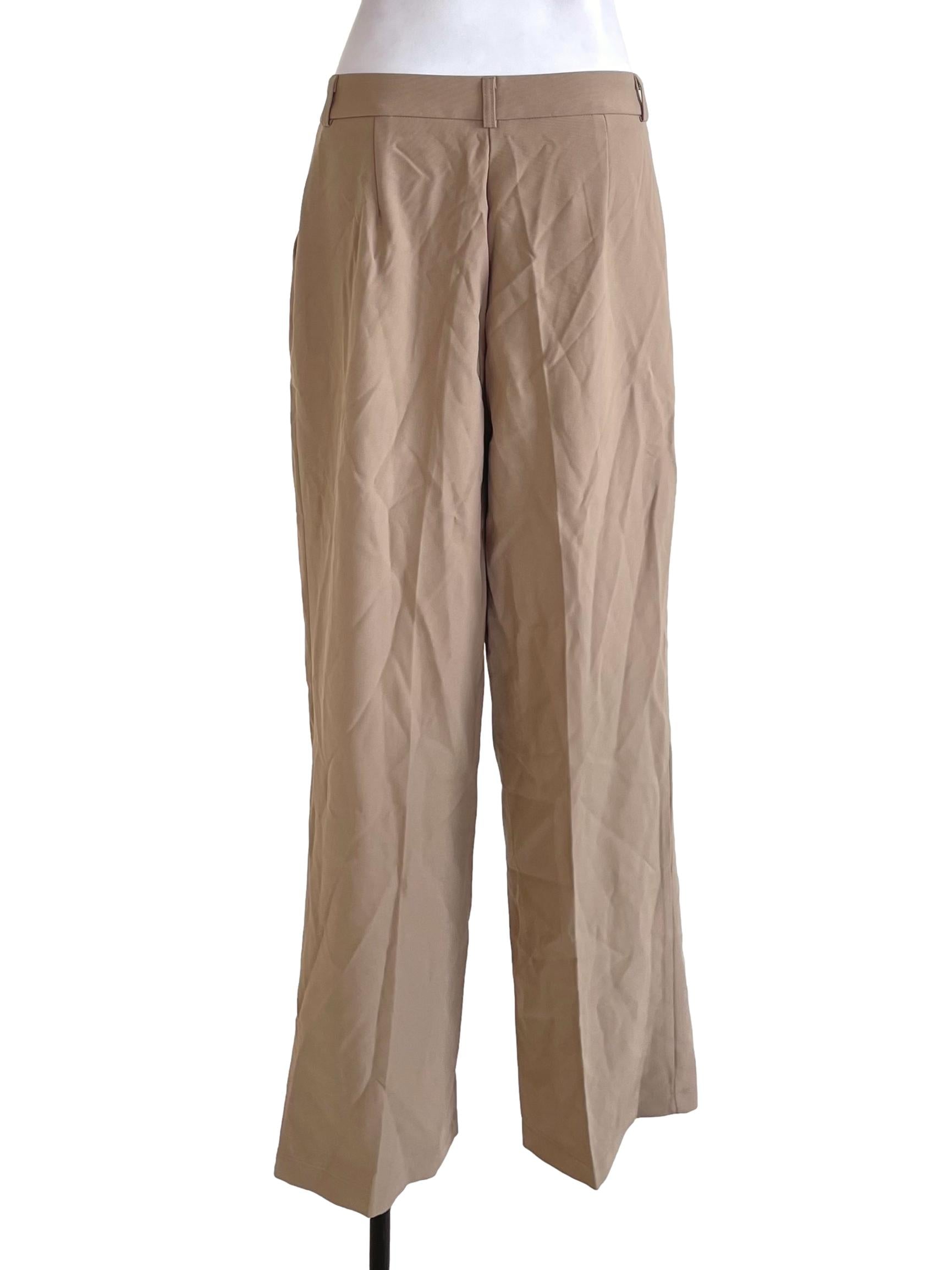 Khaki Brown Formal Pants