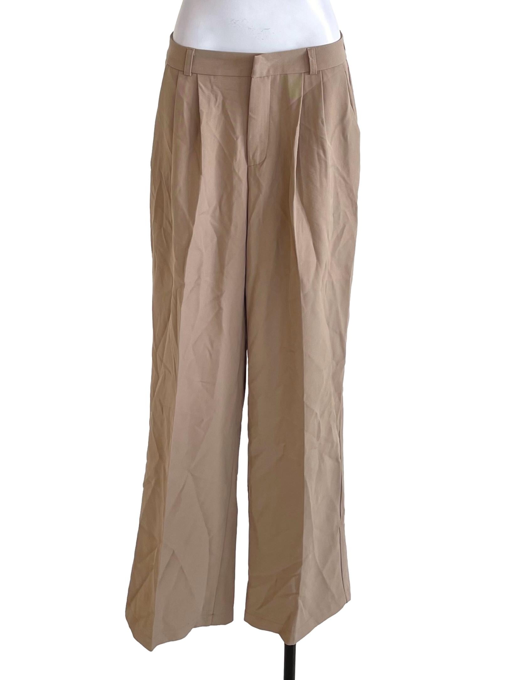 Khaki Brown Formal Pants