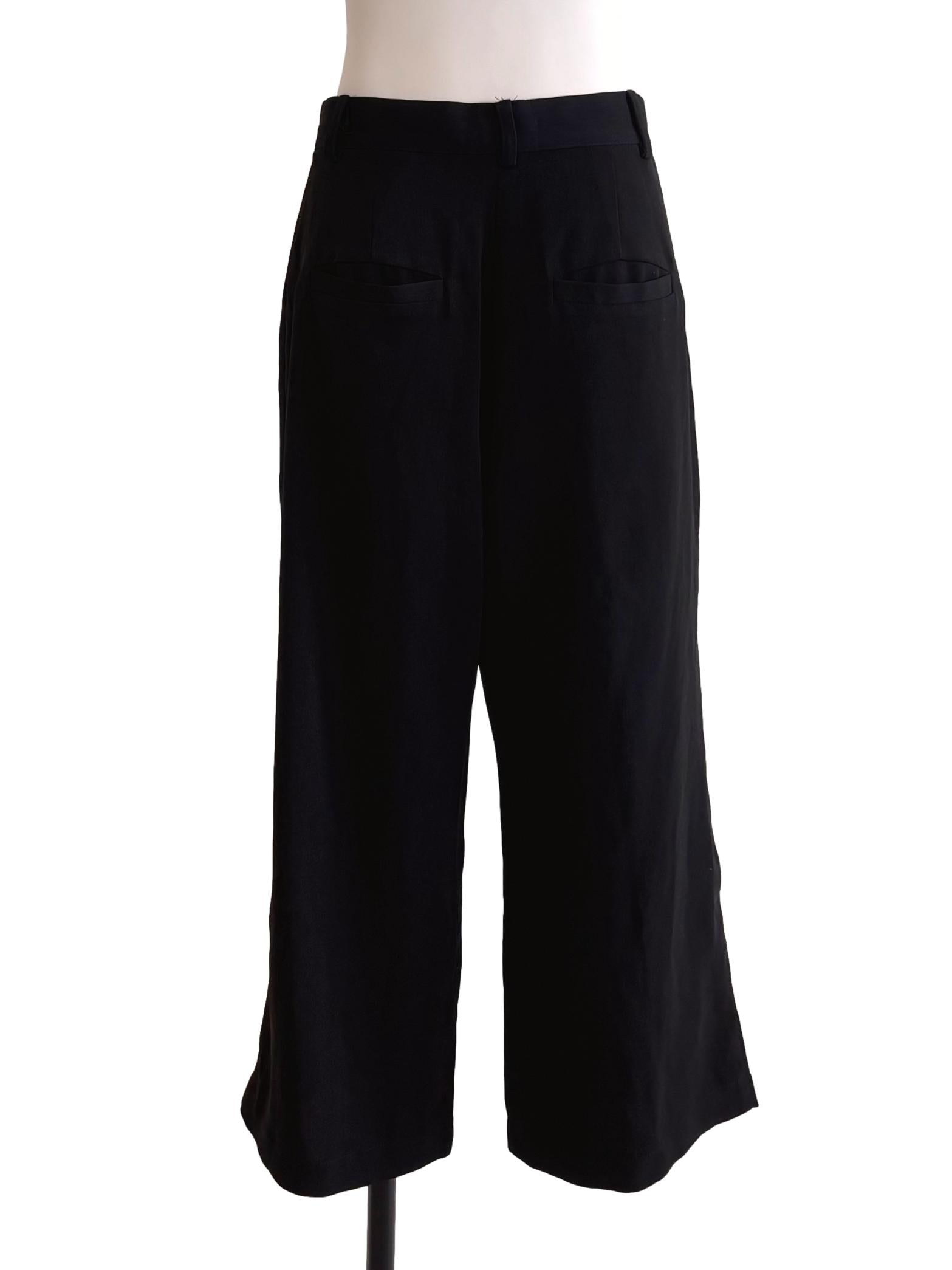 Jet Black Unlined Pants TTR