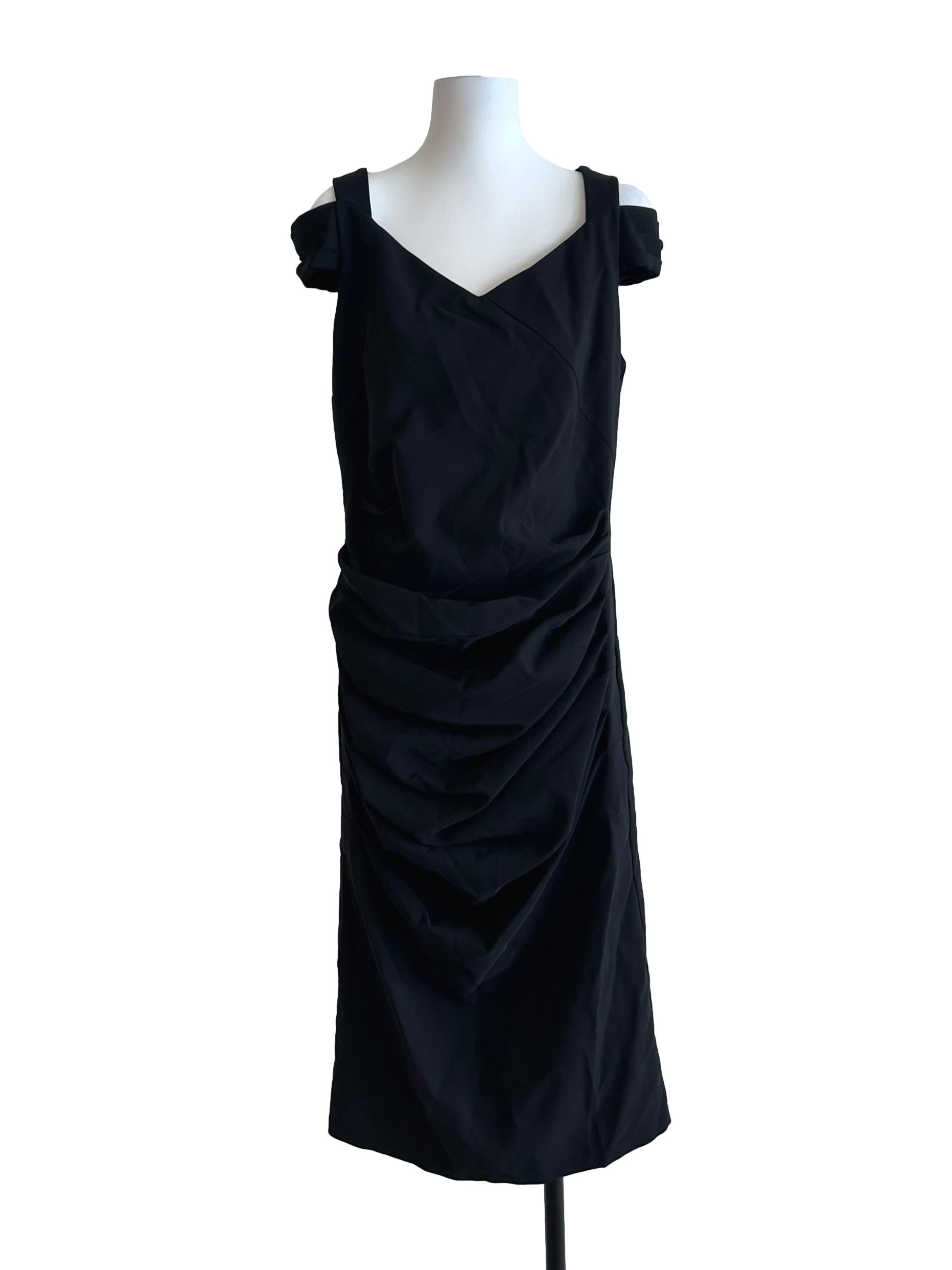 Raven Black Sleeveless Dress