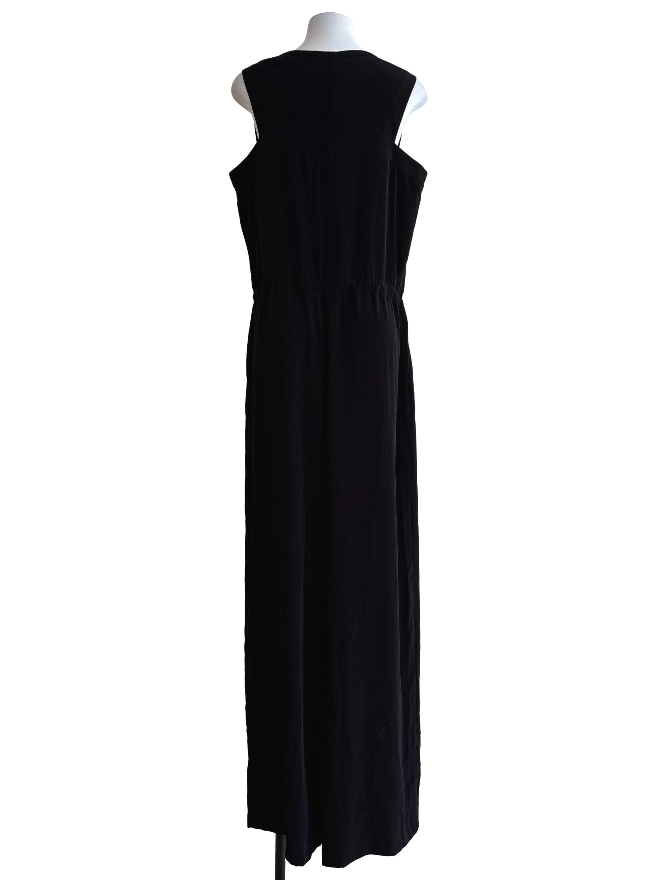 Black Sleeveless Soft Jumpsuit