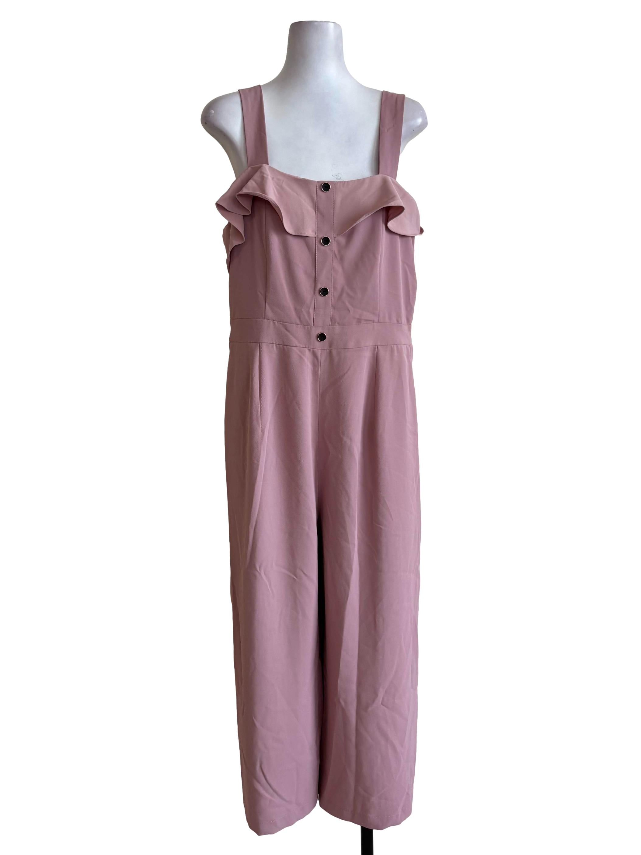 Ballet Slipper Ruffle Jumpsuit