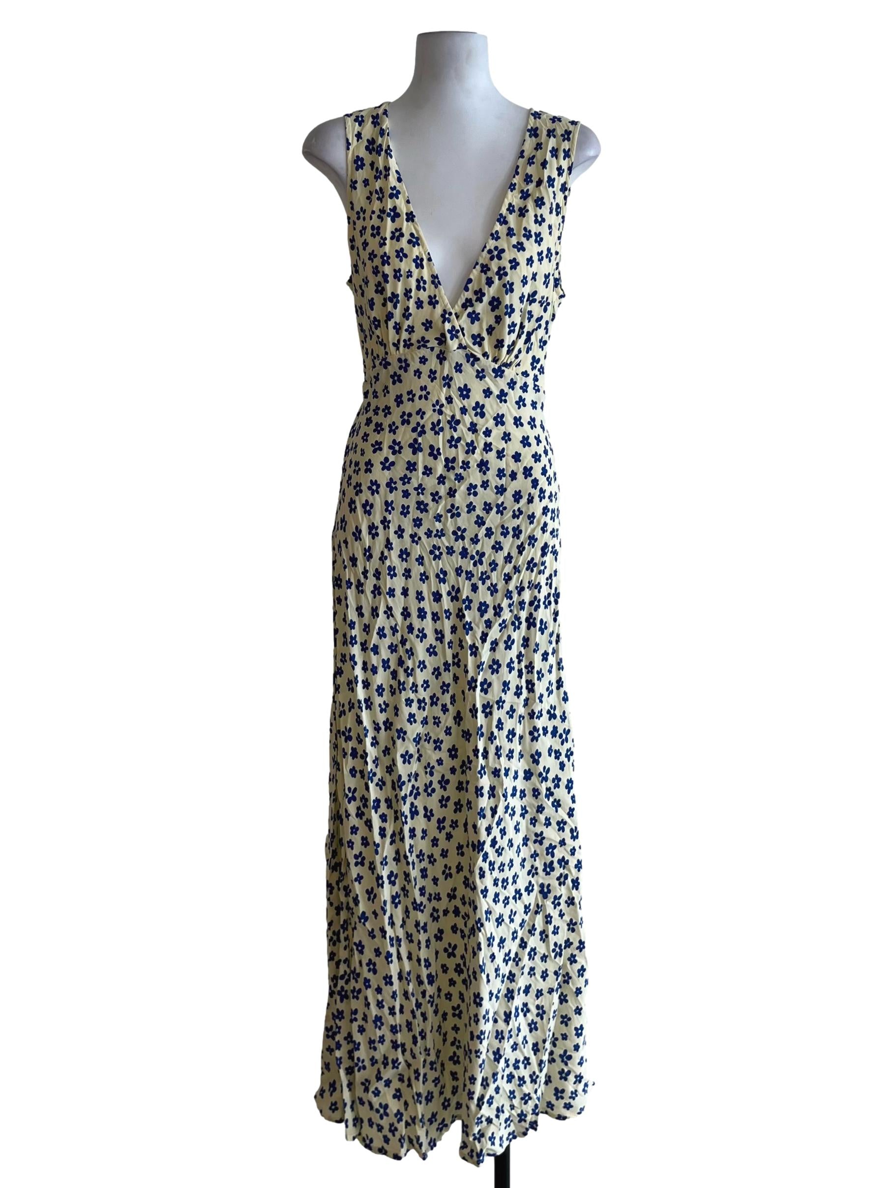 Buttermilk Yellow Floral Babydoll Dress