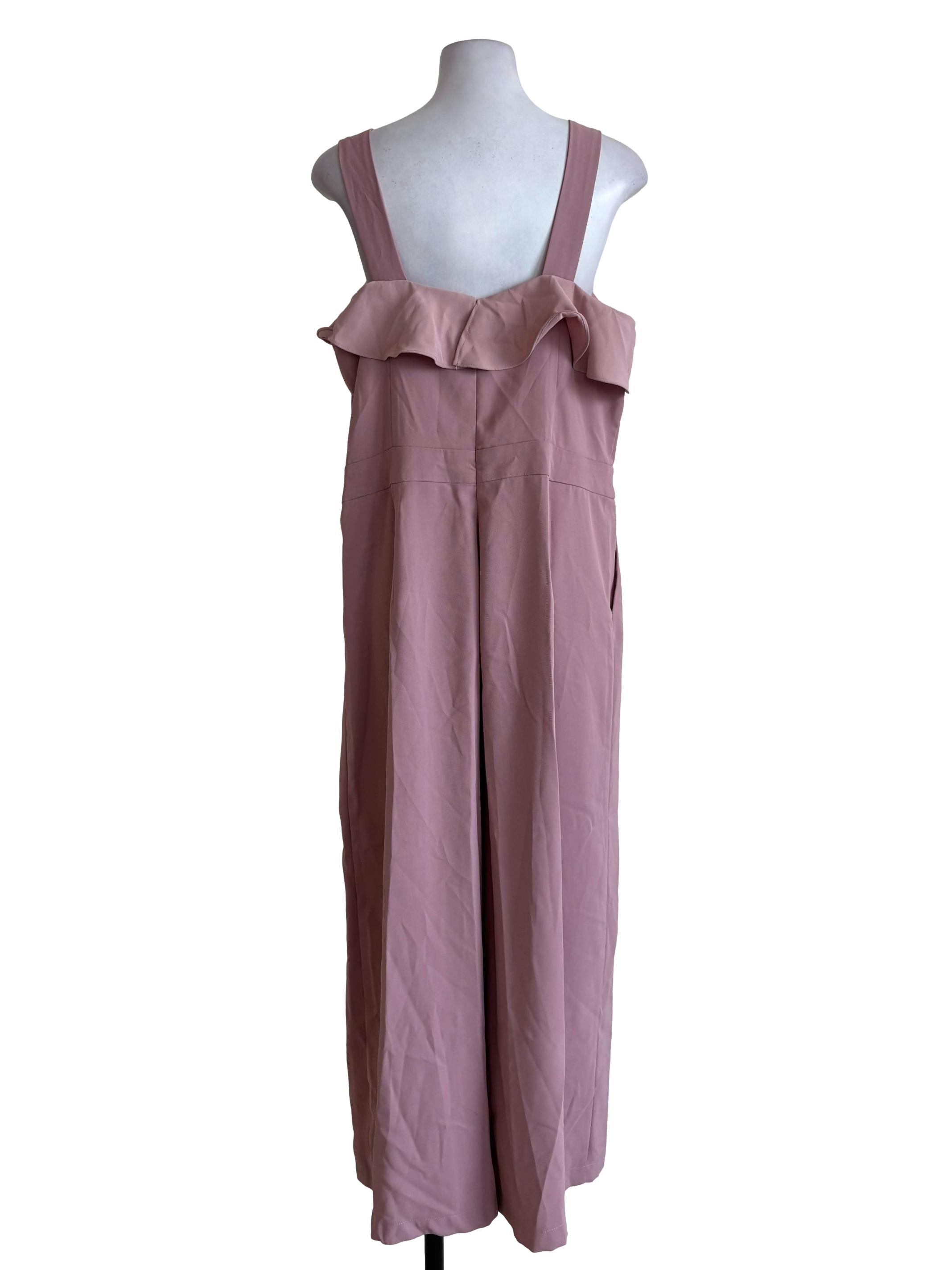 Ballet Slipper Ruffle Jumpsuit