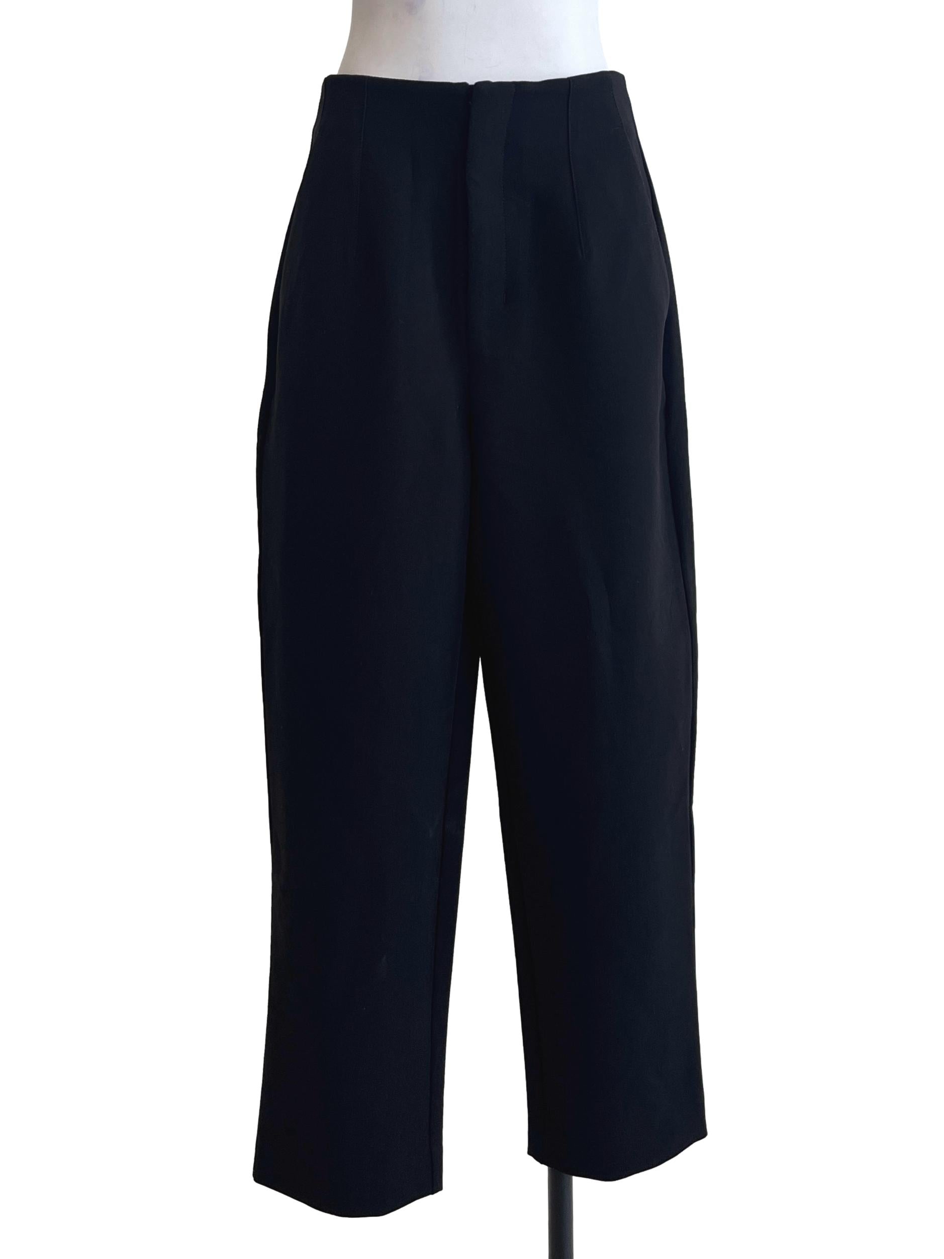 Pints Black Straight Pants