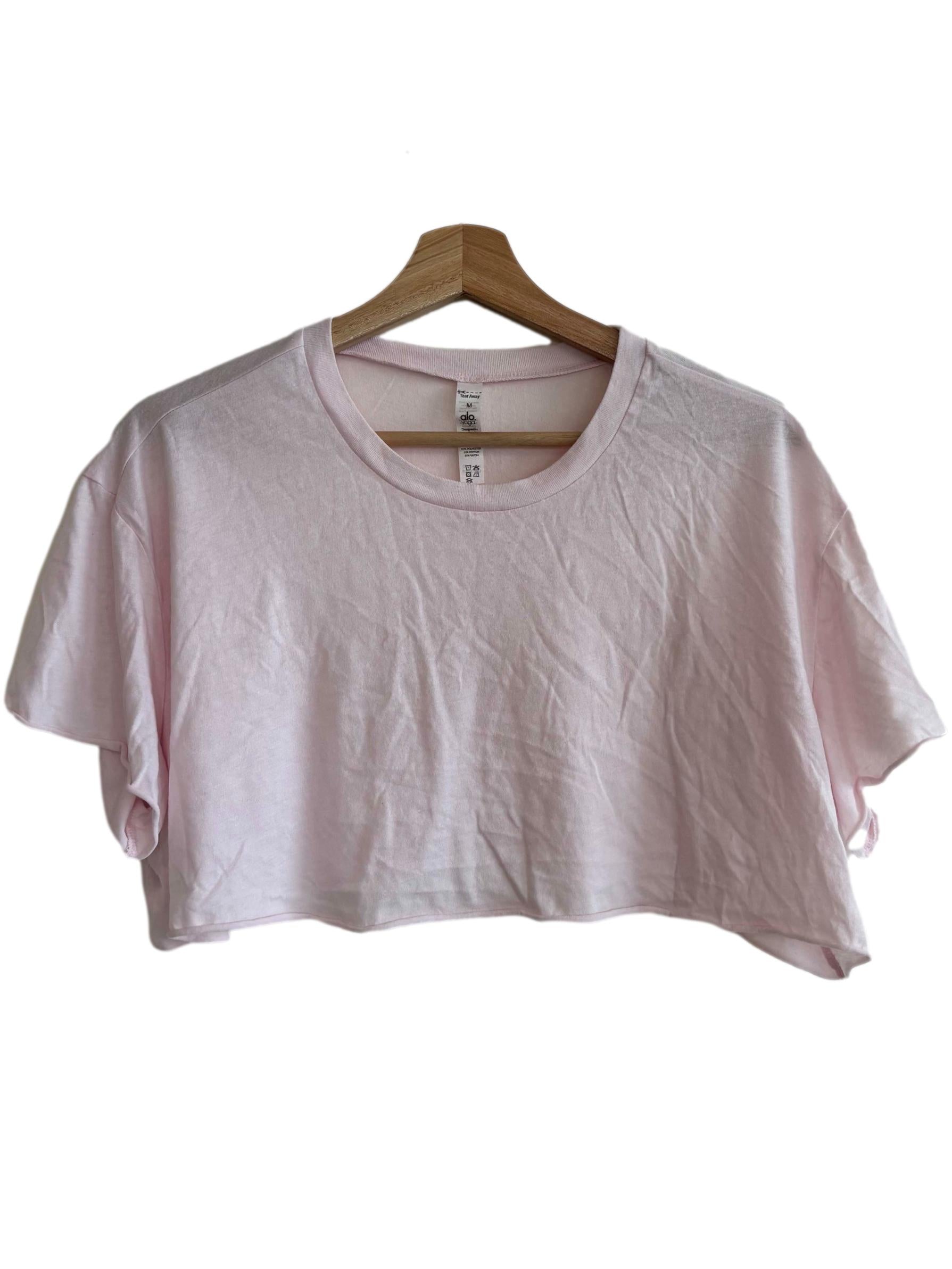 Baby Pink Crop Tank Top