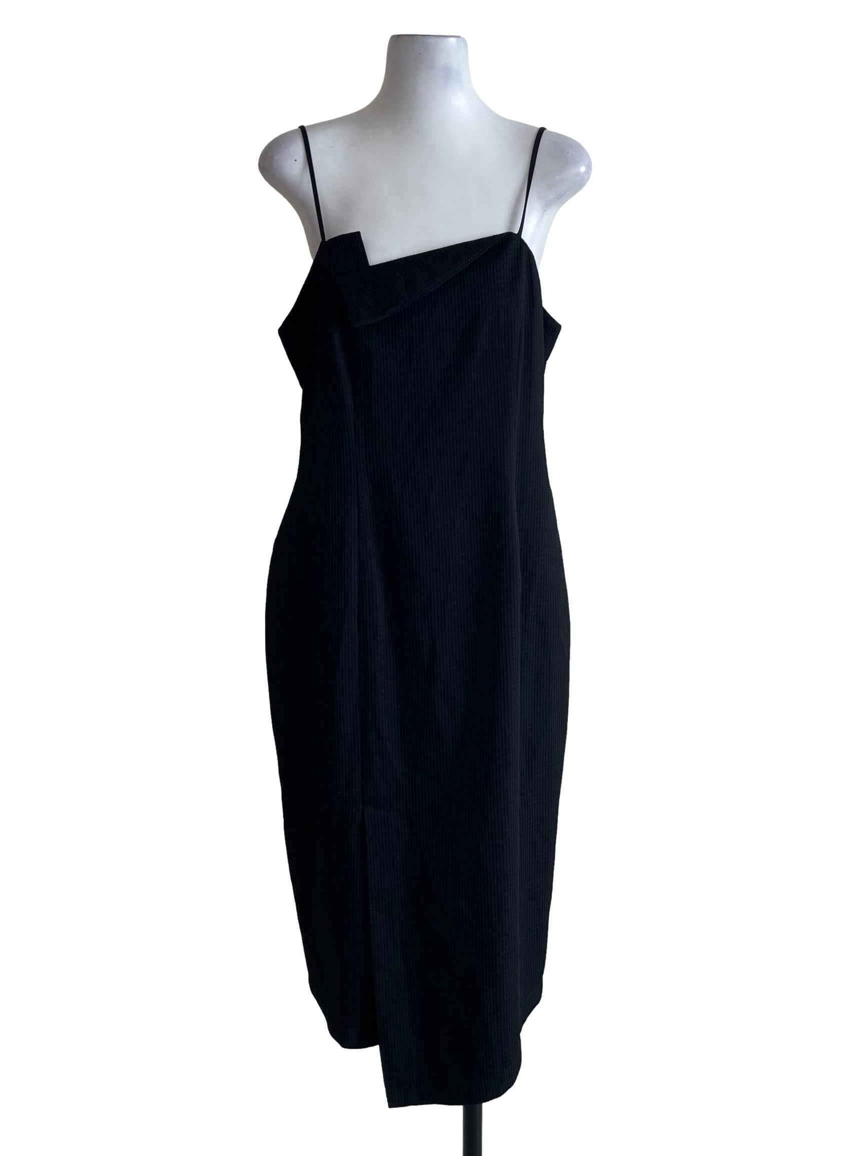 Black Spaghetti Strap Dress