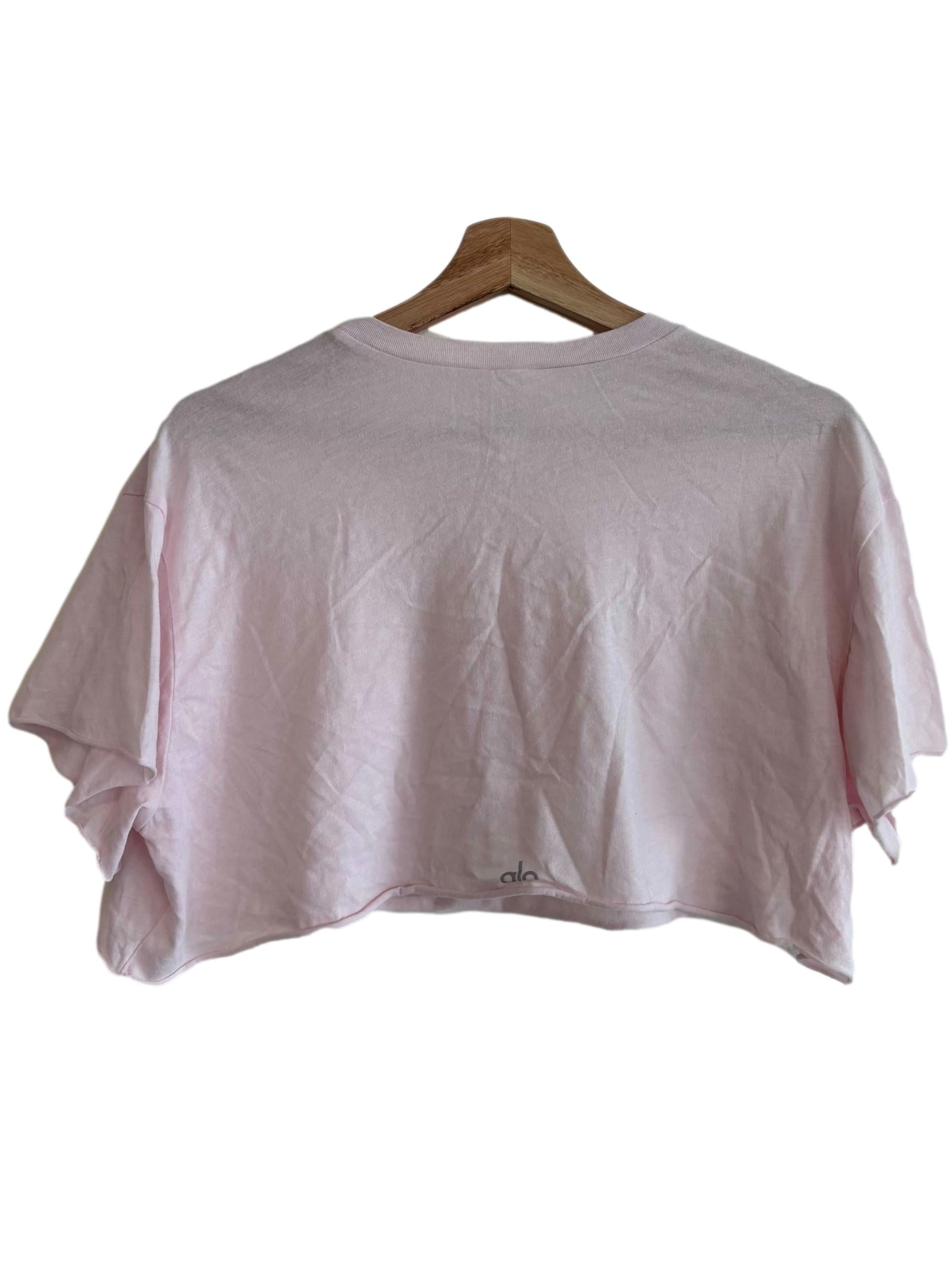 Baby Pink Crop Tank Top