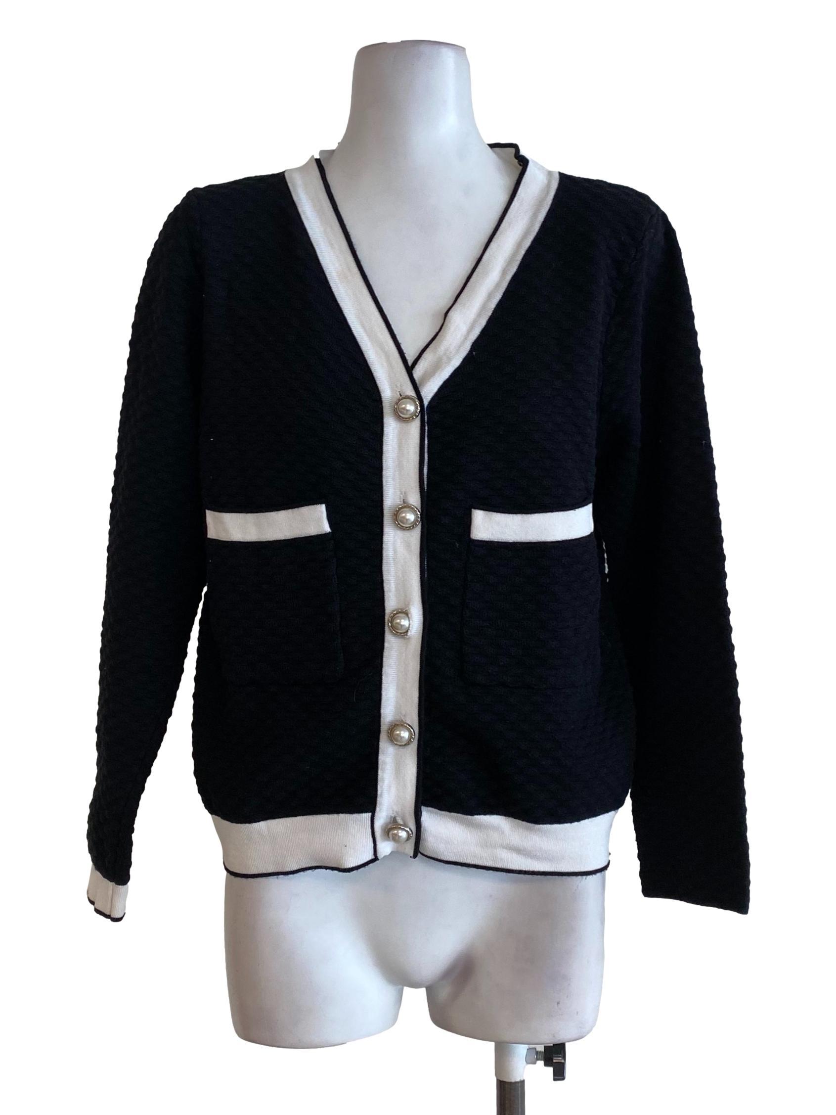 Black Knit Top