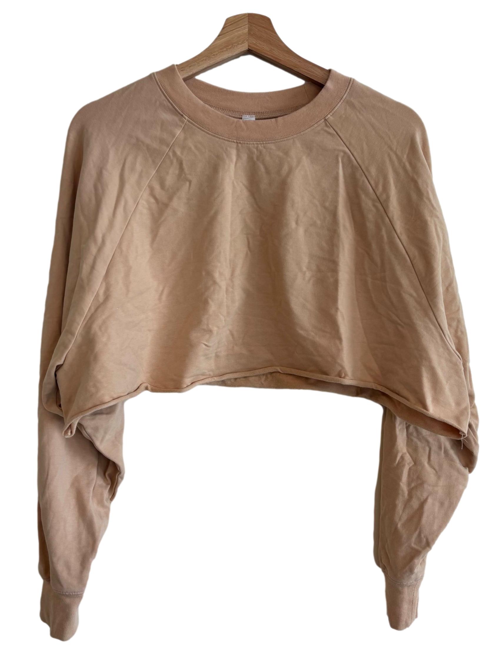 Almond Beige Double Take Pullover