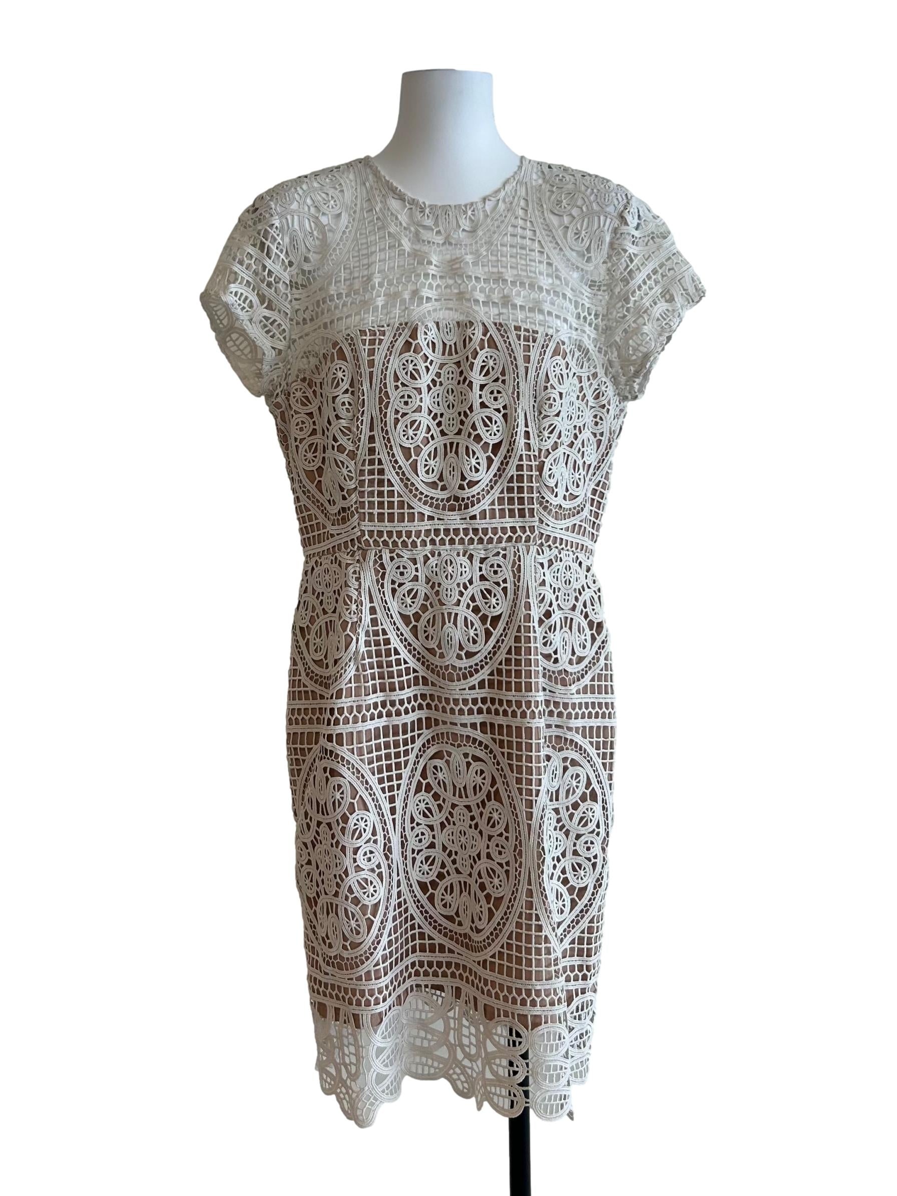 Off White Lace Dress