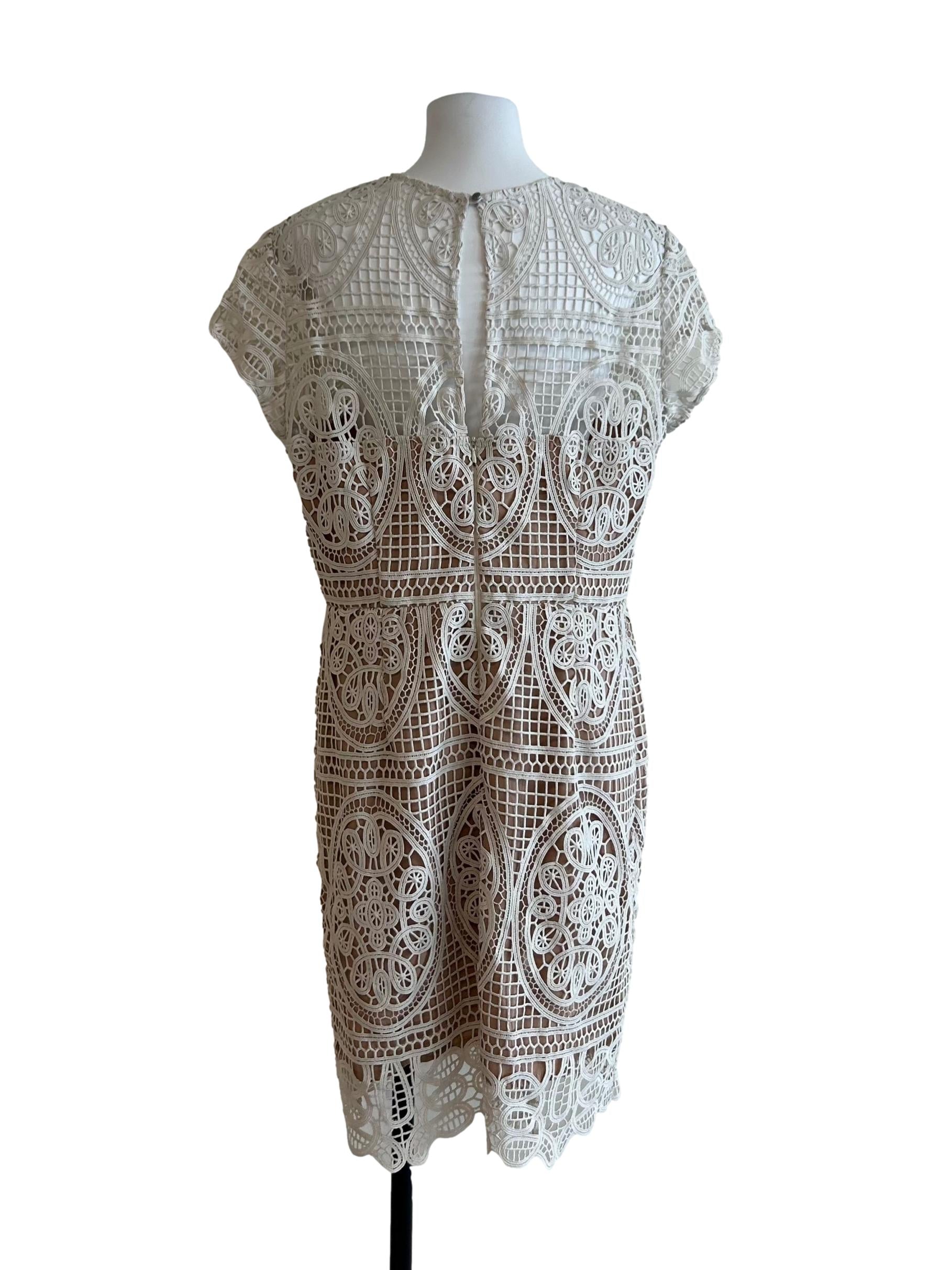 Off White Lace Dress