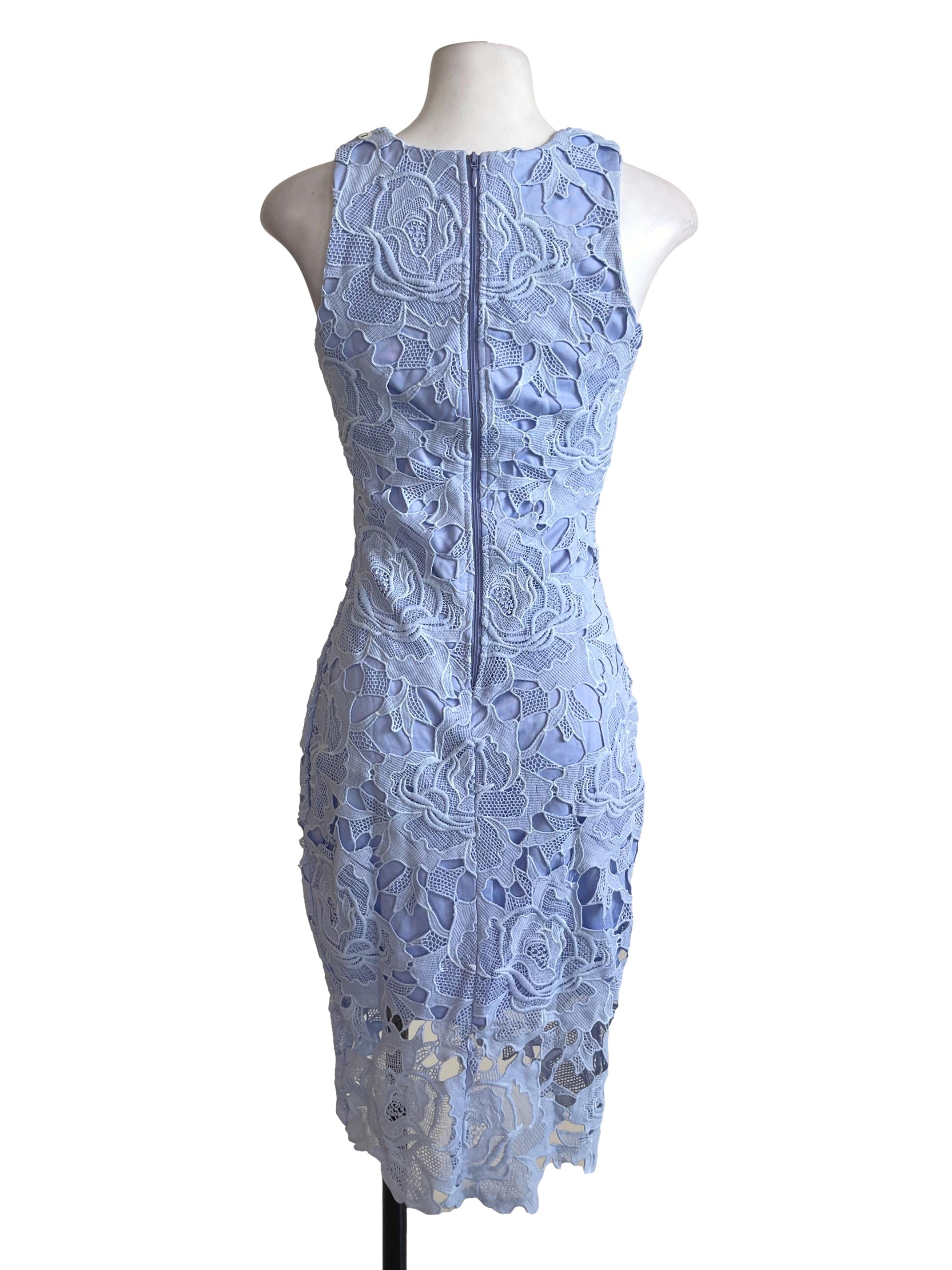 Periwinkle Crochet Dress