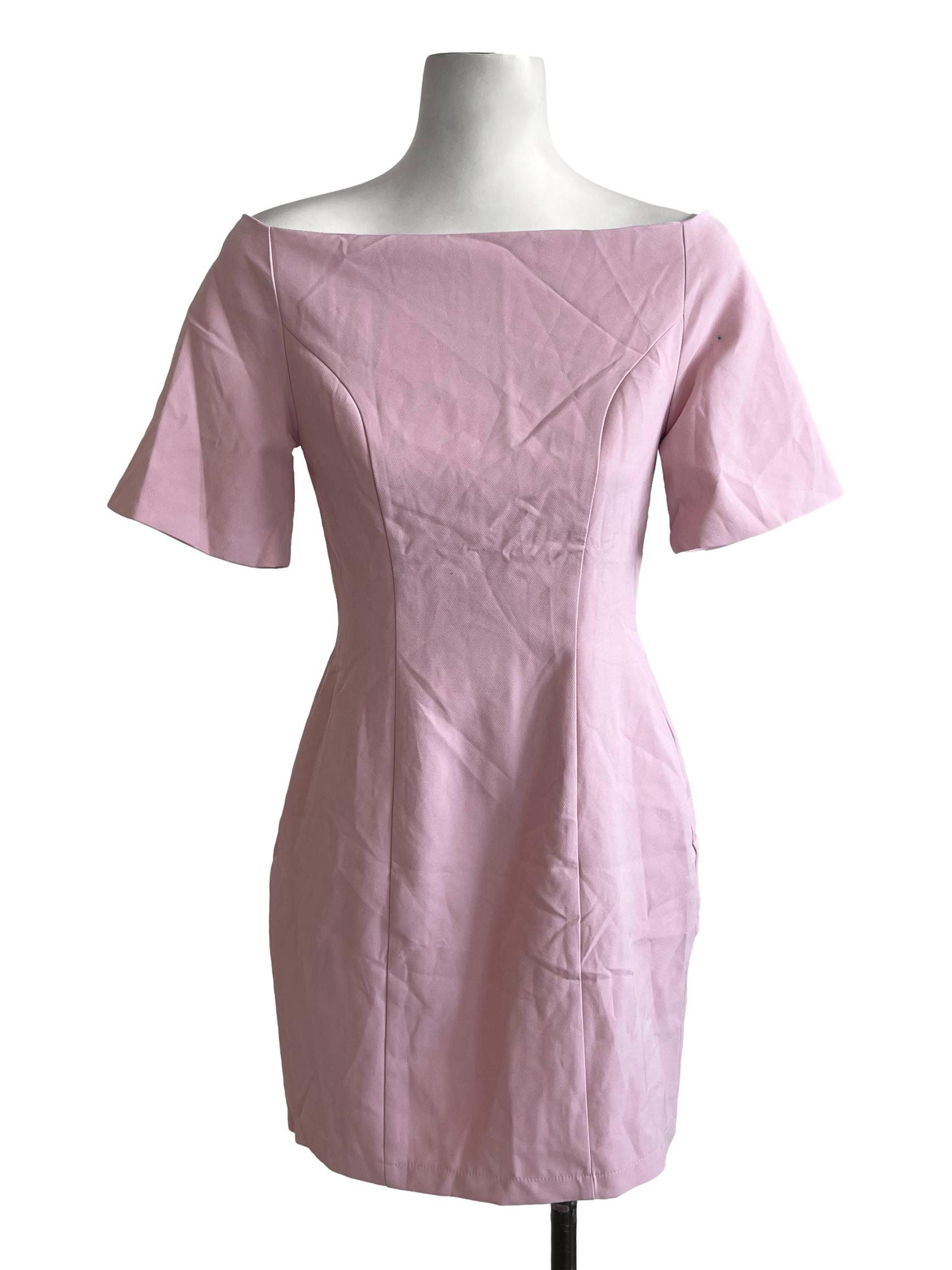 Baby Mauve Plain Dress