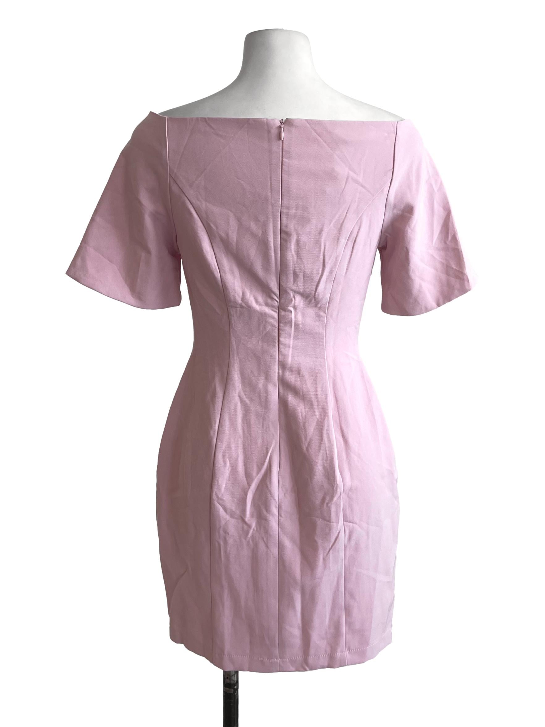 Baby Mauve Plain Dress