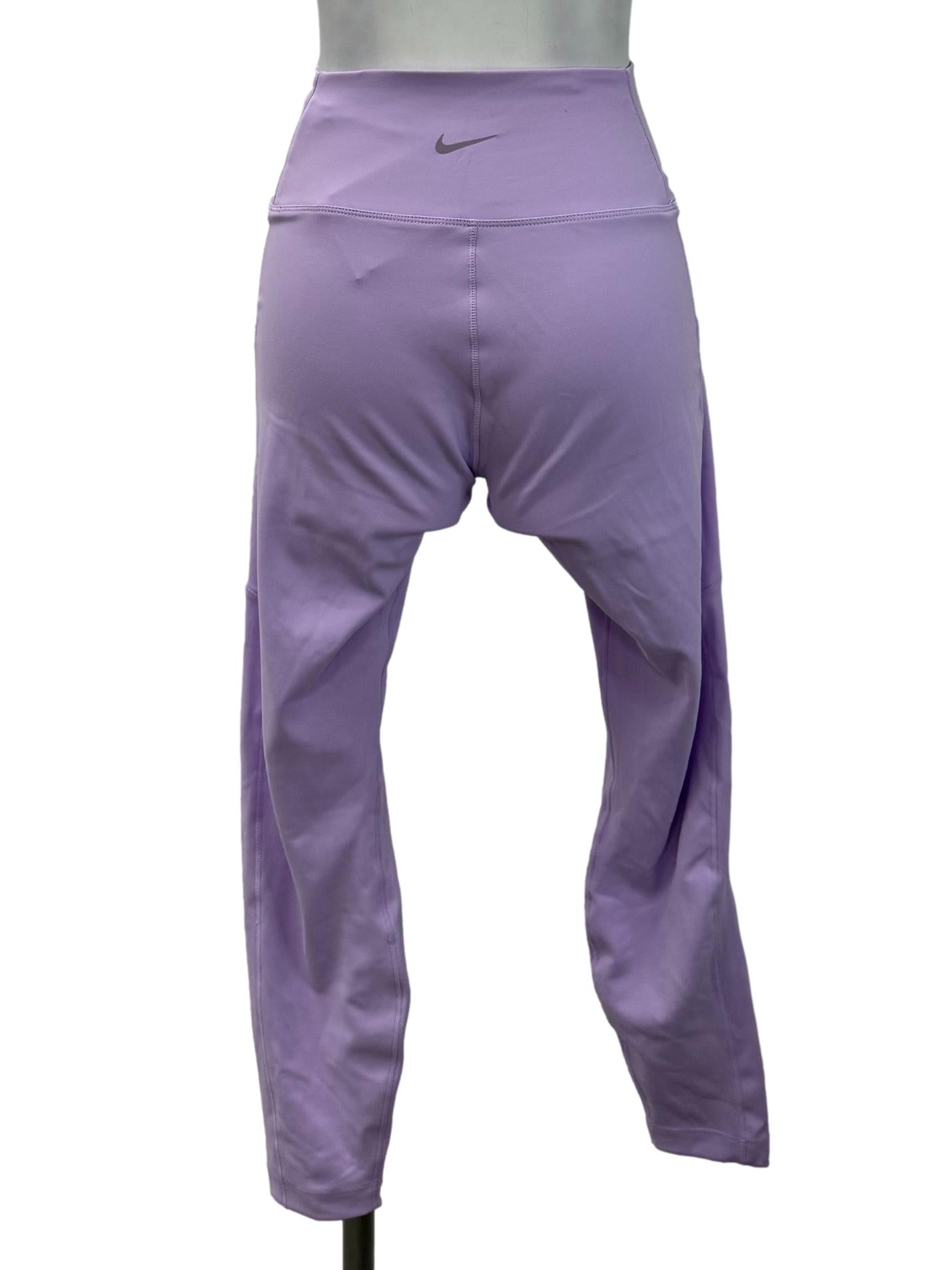Nike Purple Cropped Tights