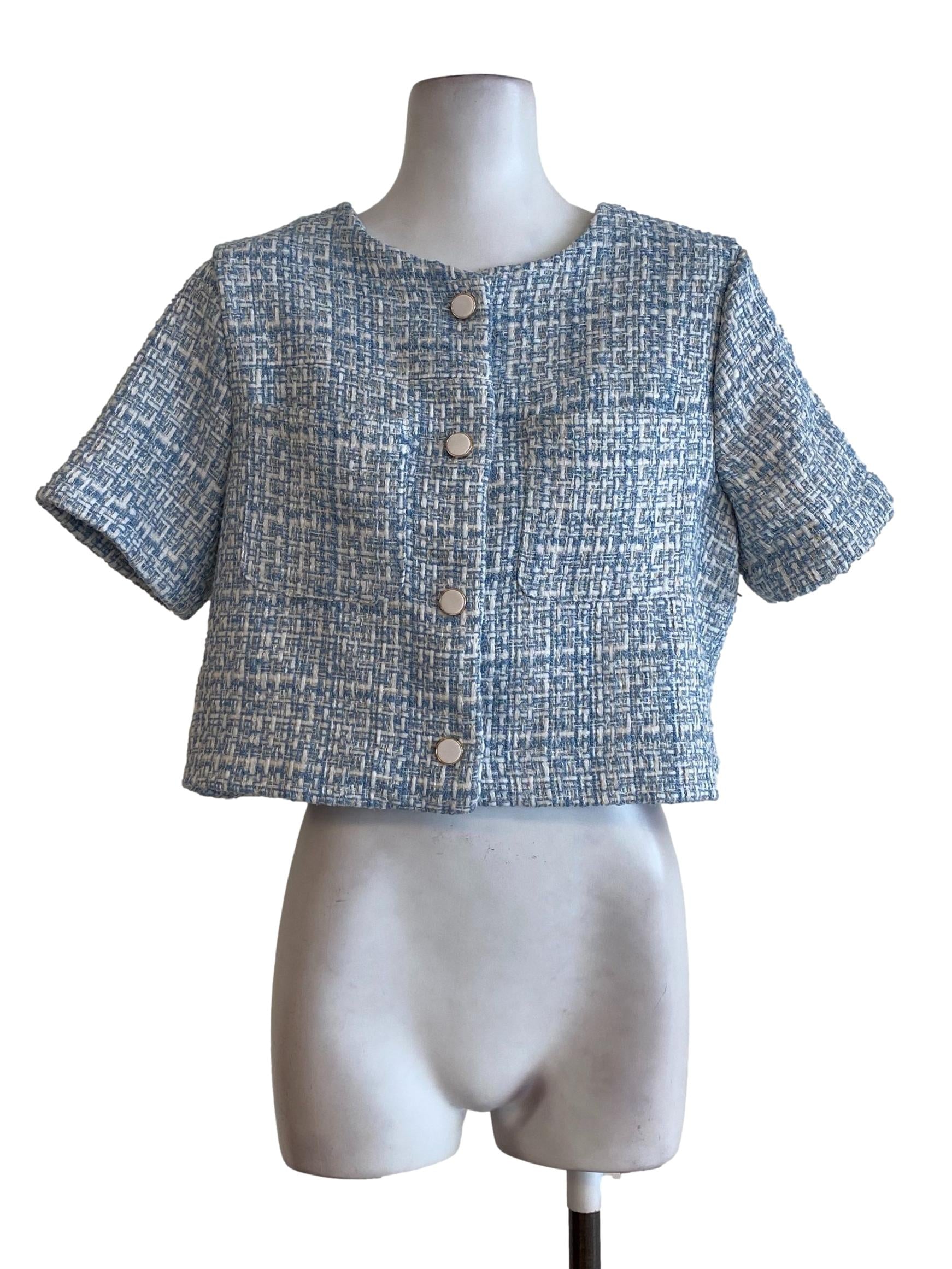 Blue Tweed Jacket