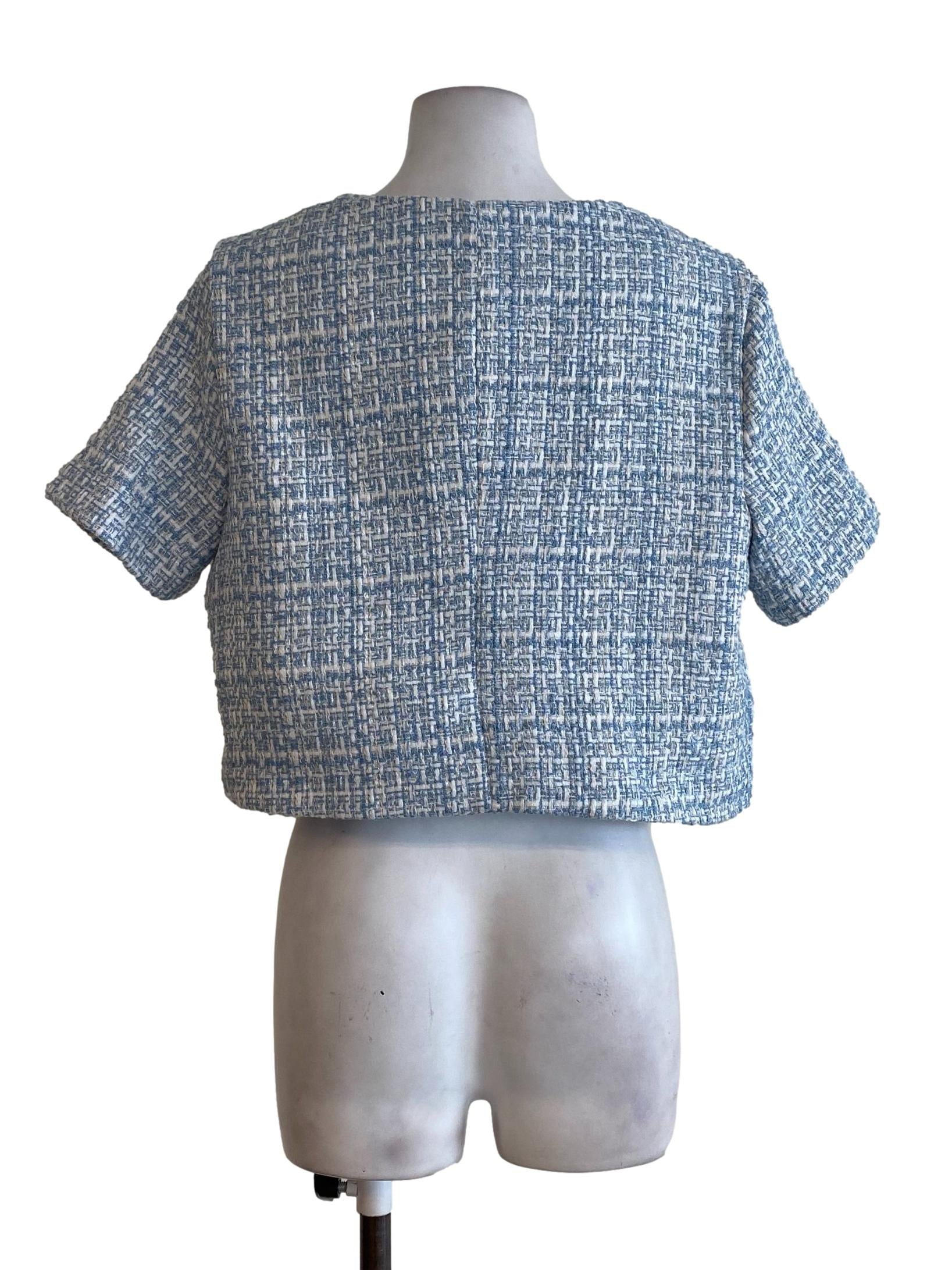 Blue Tweed Jacket