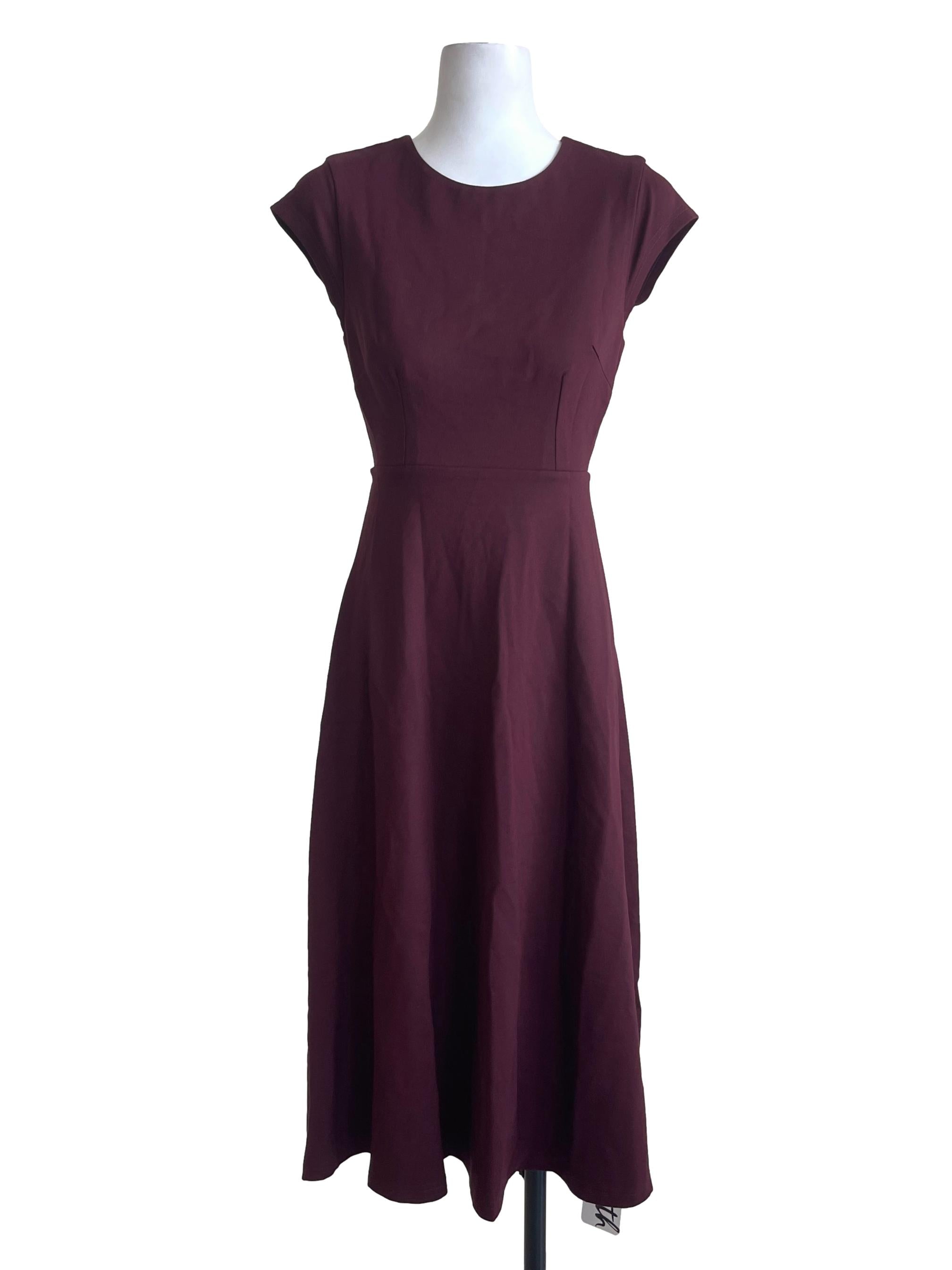 Burgundy Kyra Cut Out Maxi Dress