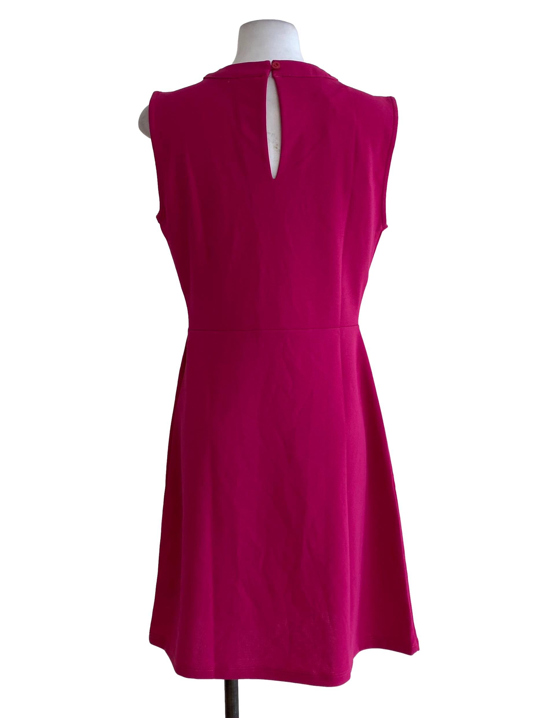 Hot Pink Empire Dress