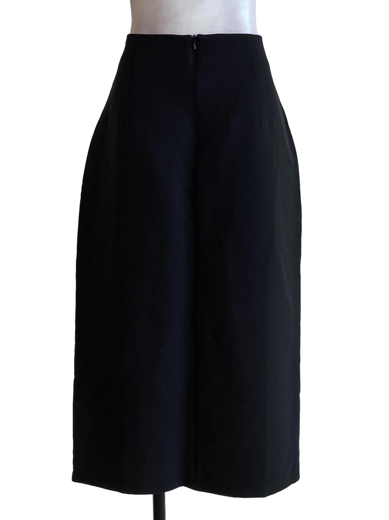 Black Buckled Skirts