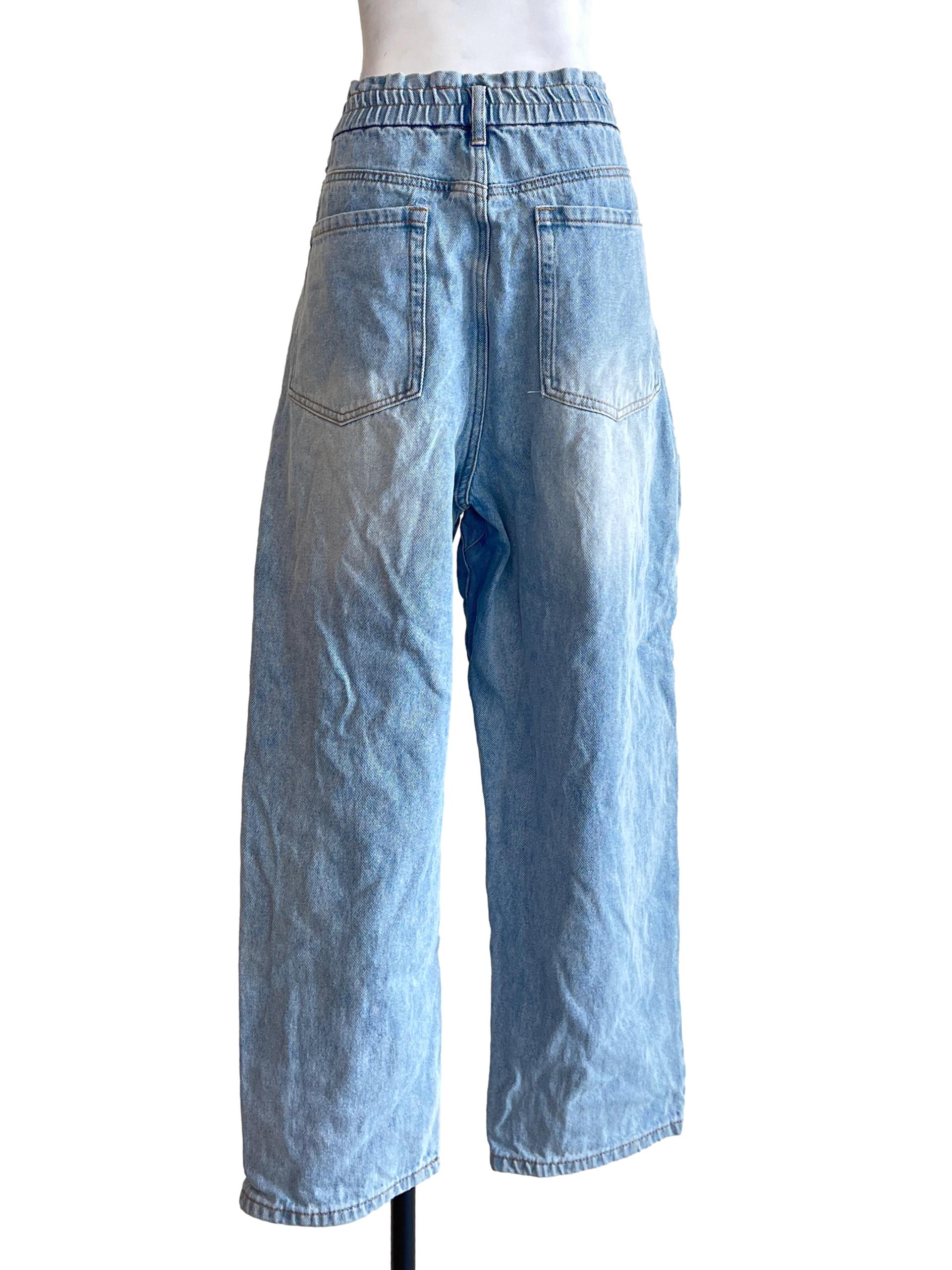 Light Blue Straight Jeans