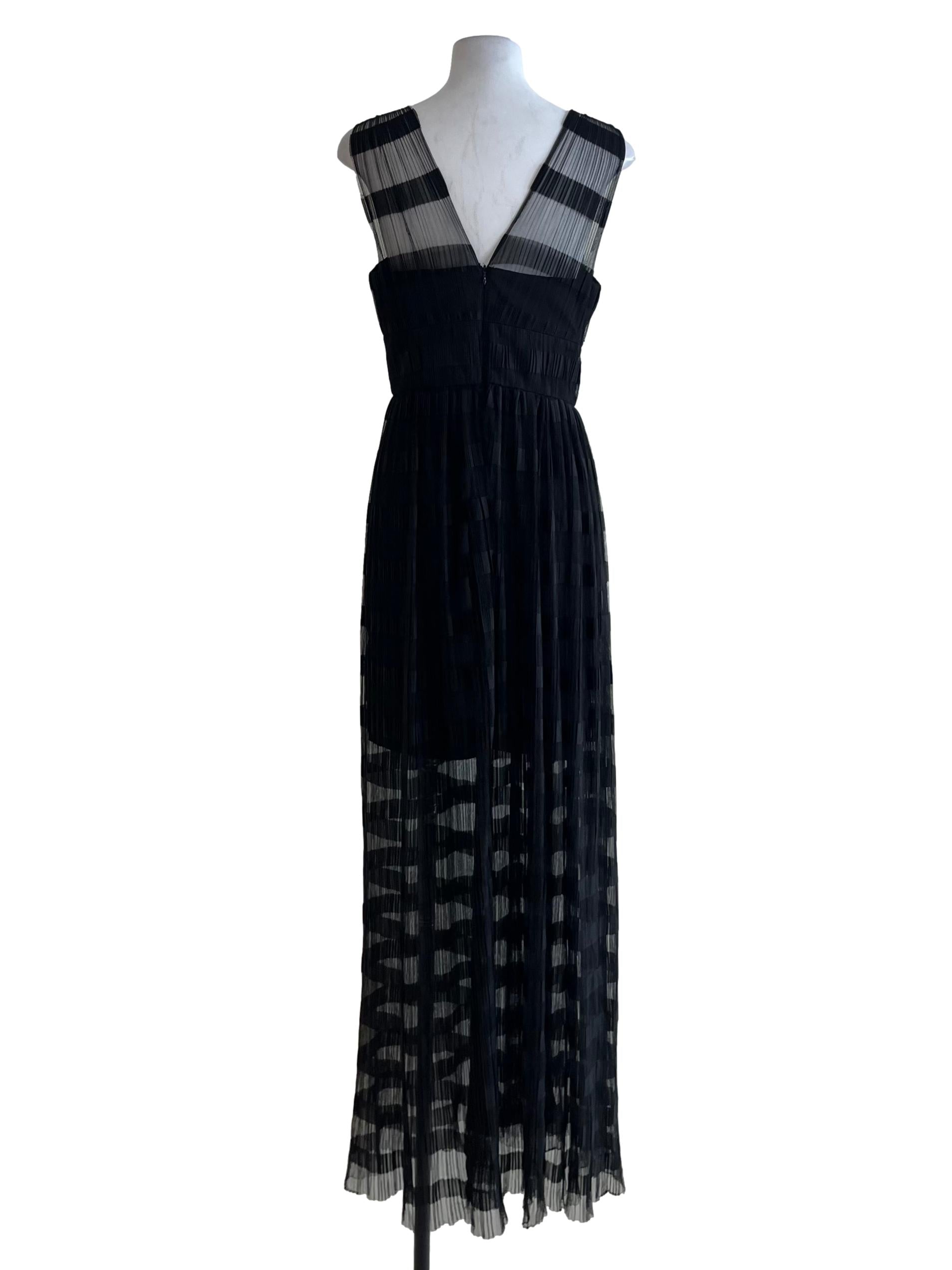 Black Lace A-Line Dress