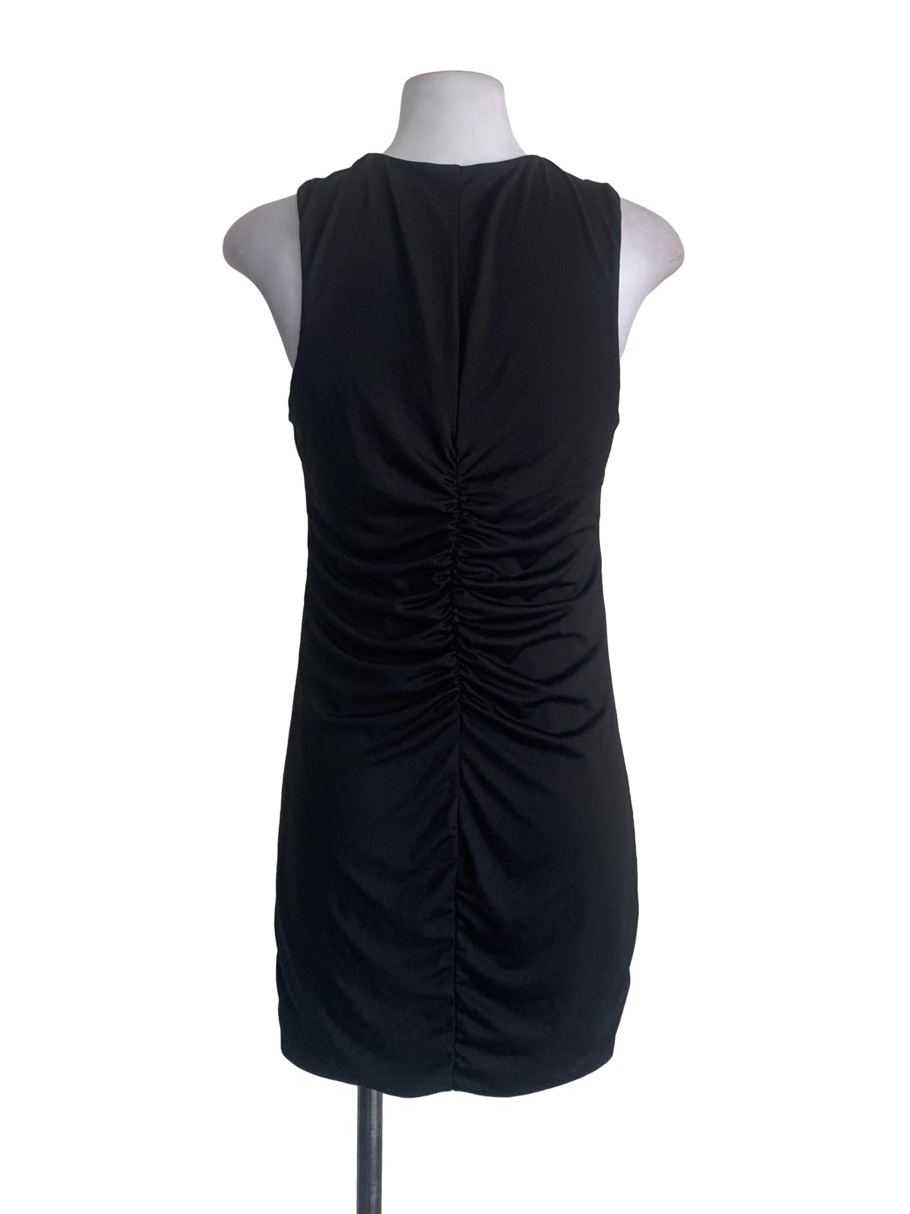 Black Round Neck Dress