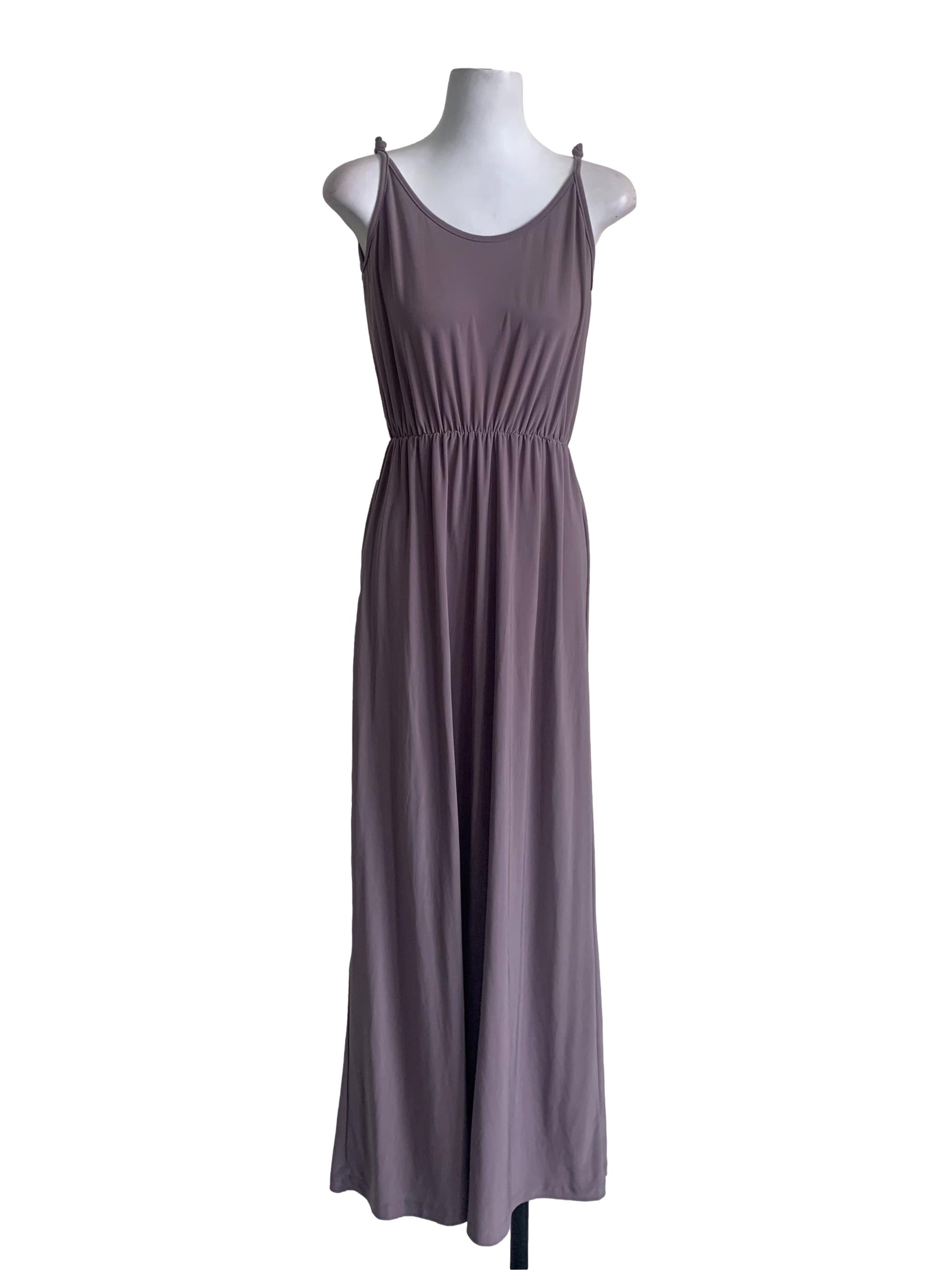 Mauve Purple Blouson Dress