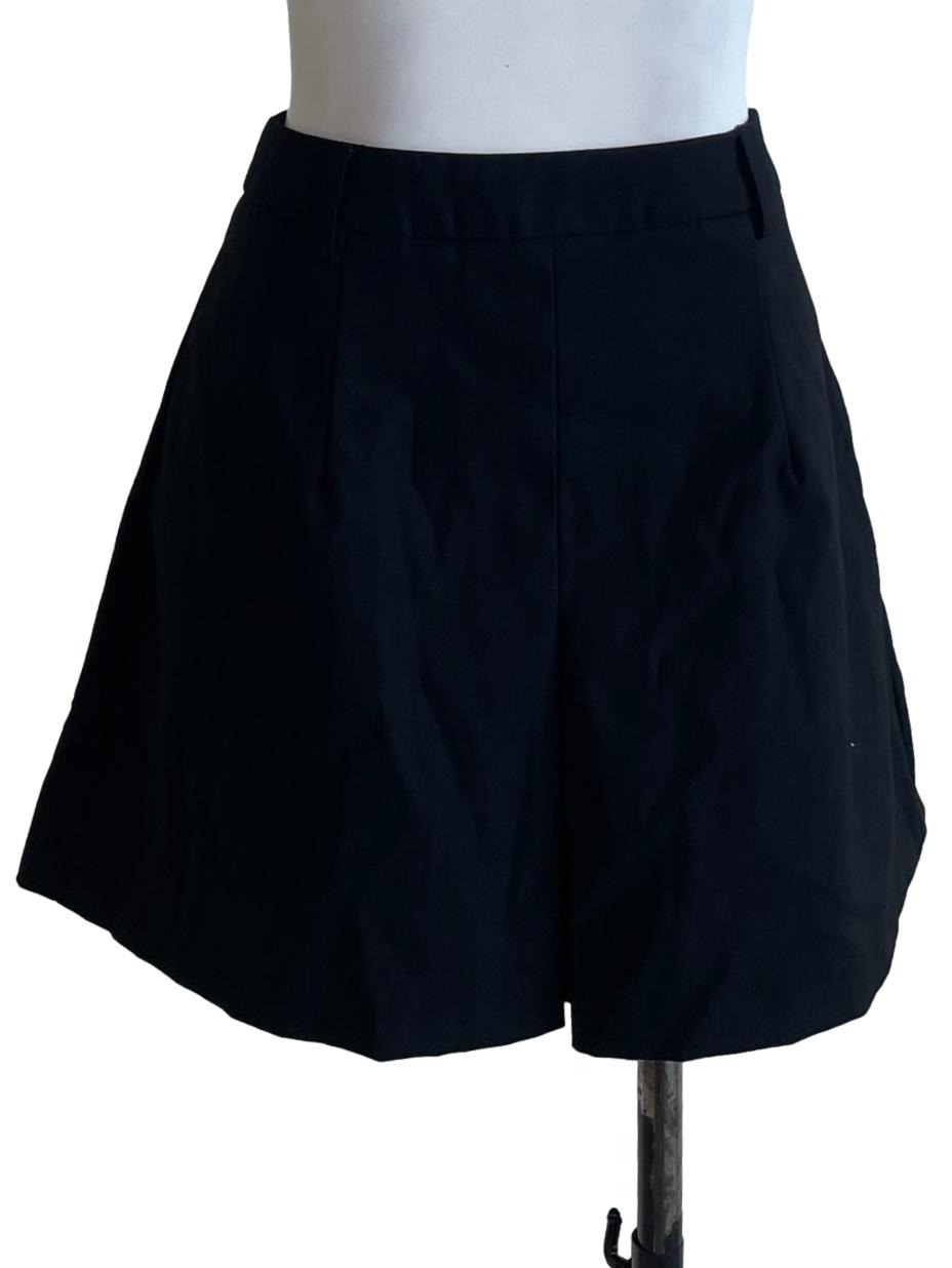 Black A Line Skorts
