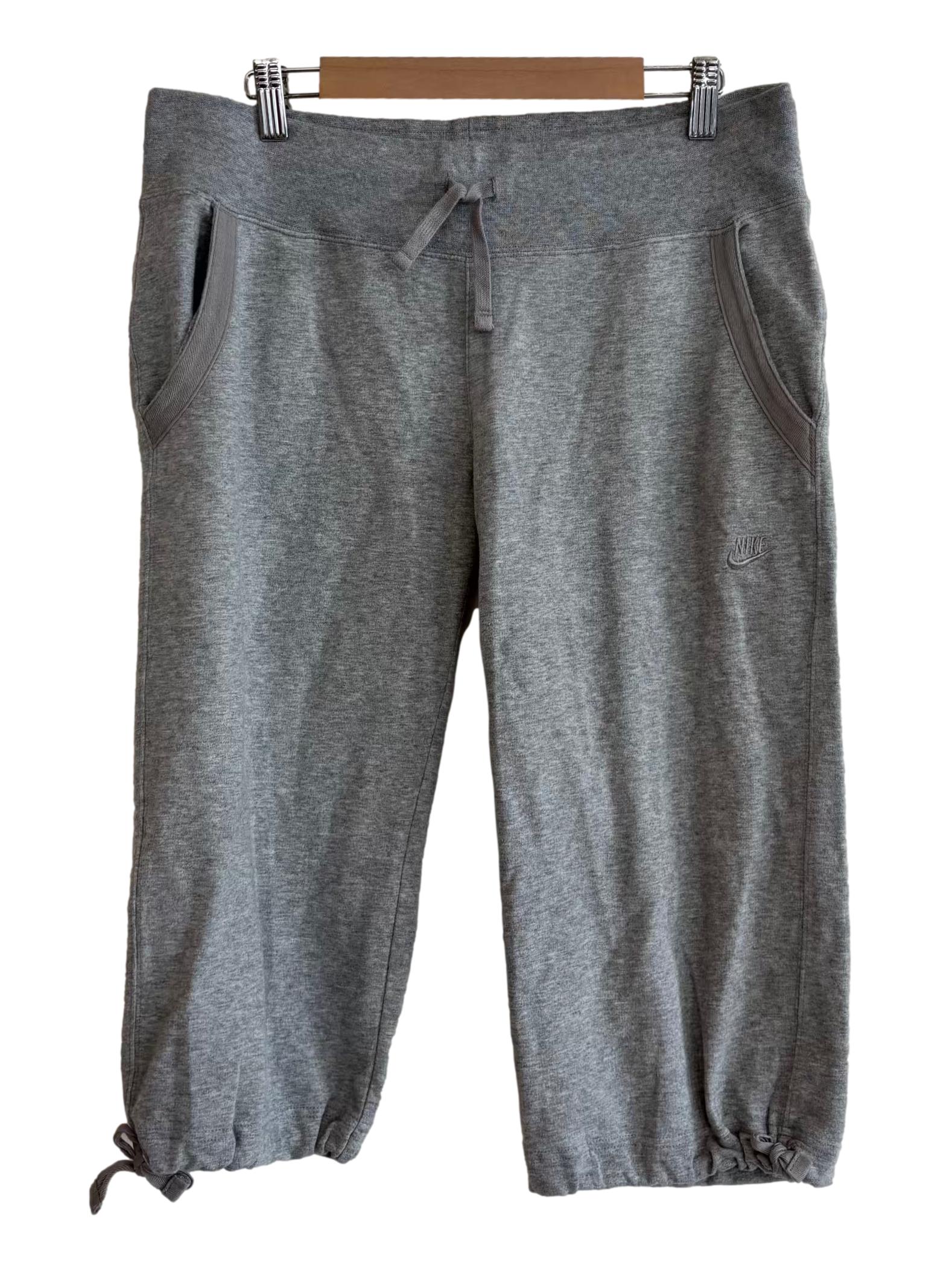 Chrome Grey Quarter Sweatpants