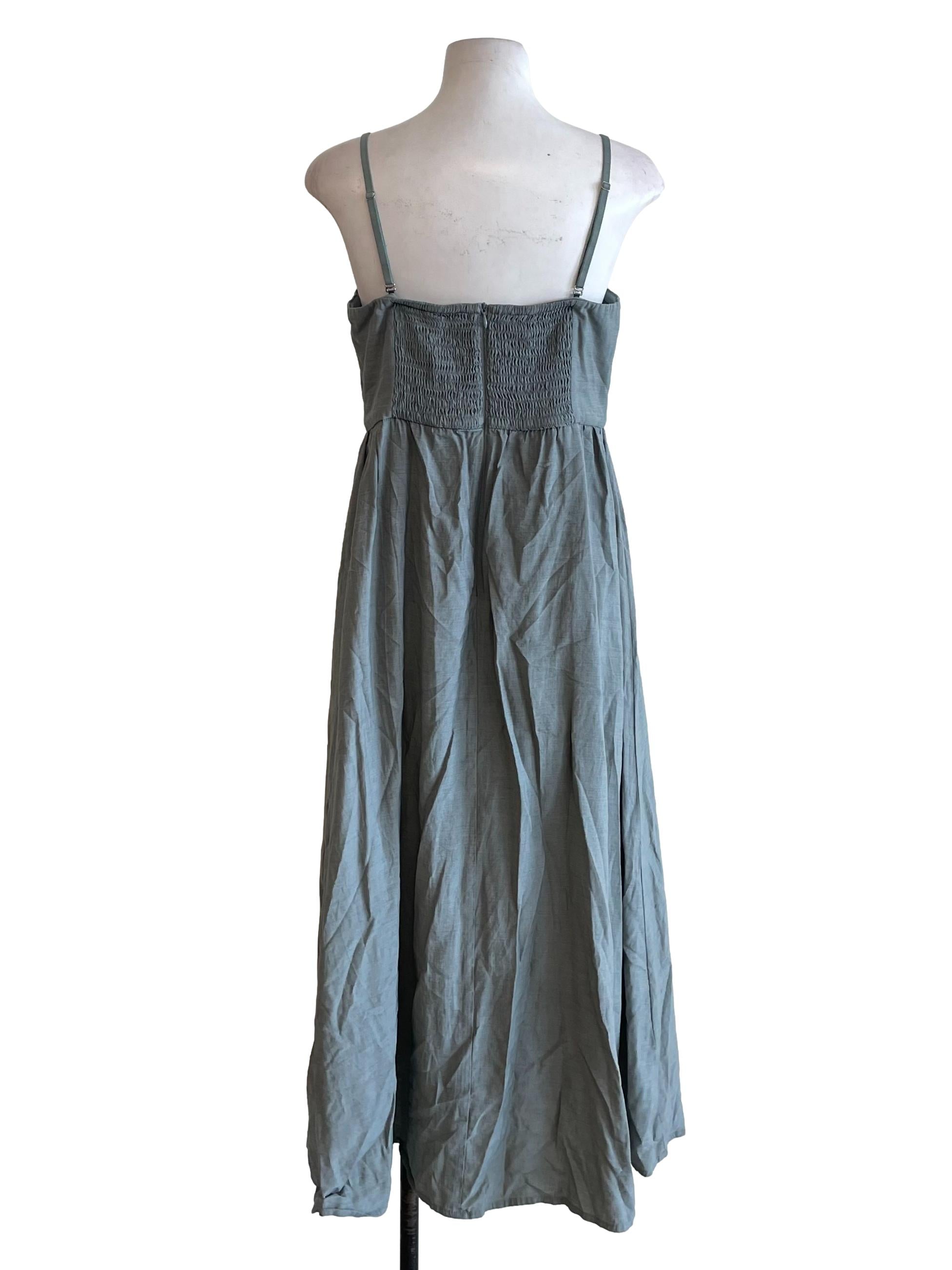Dusty Sage Bouffant Dress