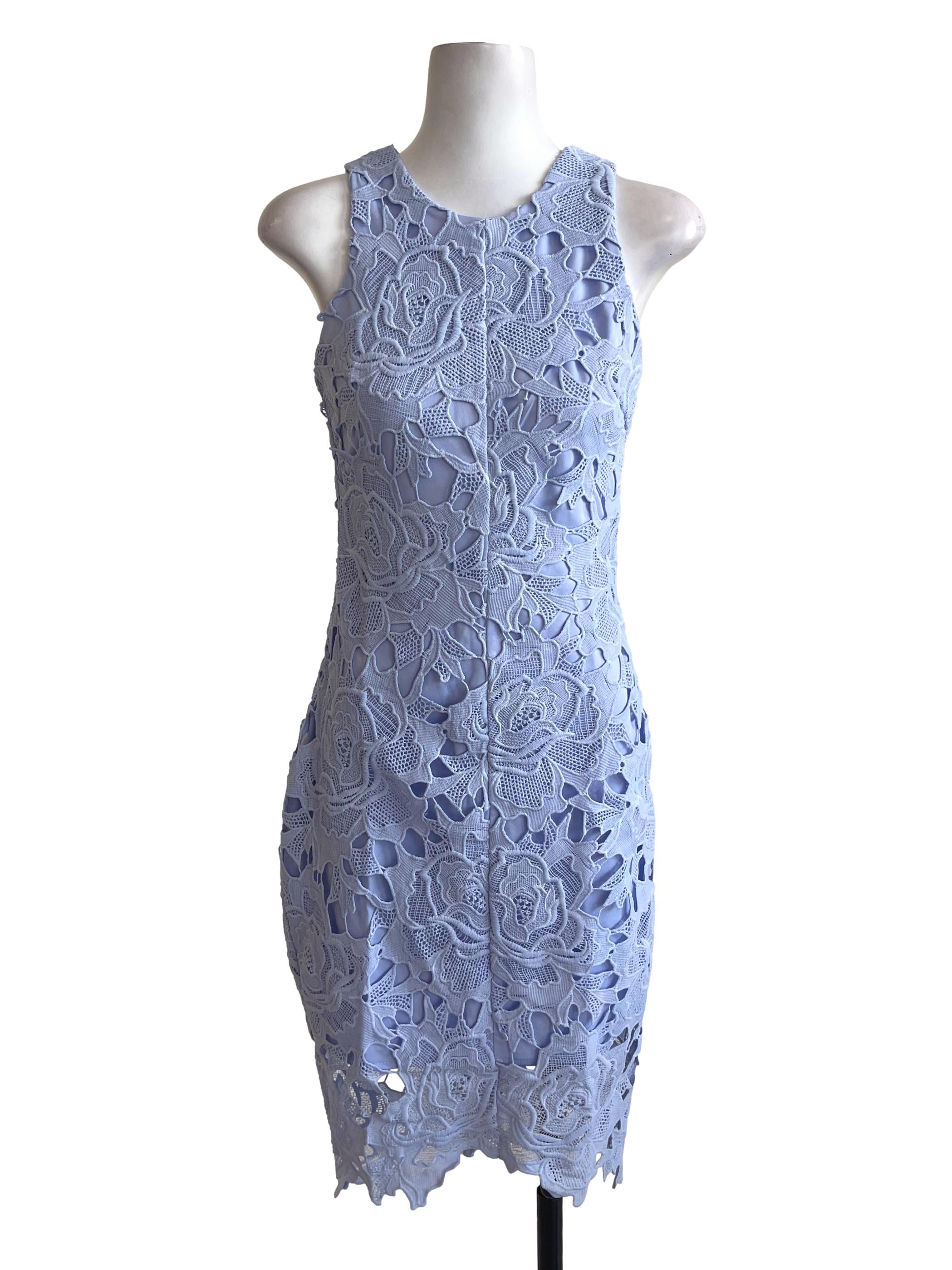 Periwinkle Crochet Dress