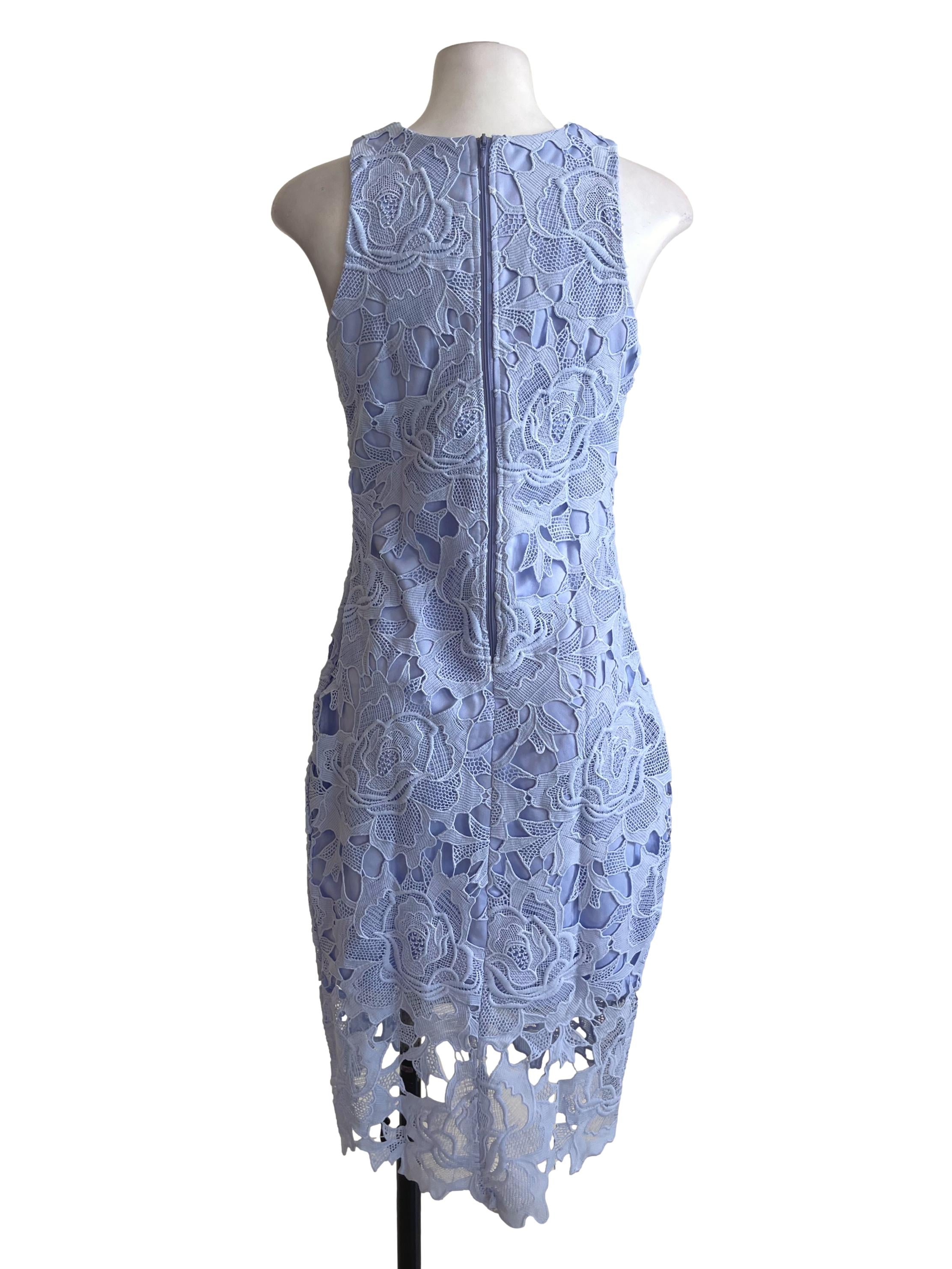 Periwinkle Crochet Dress