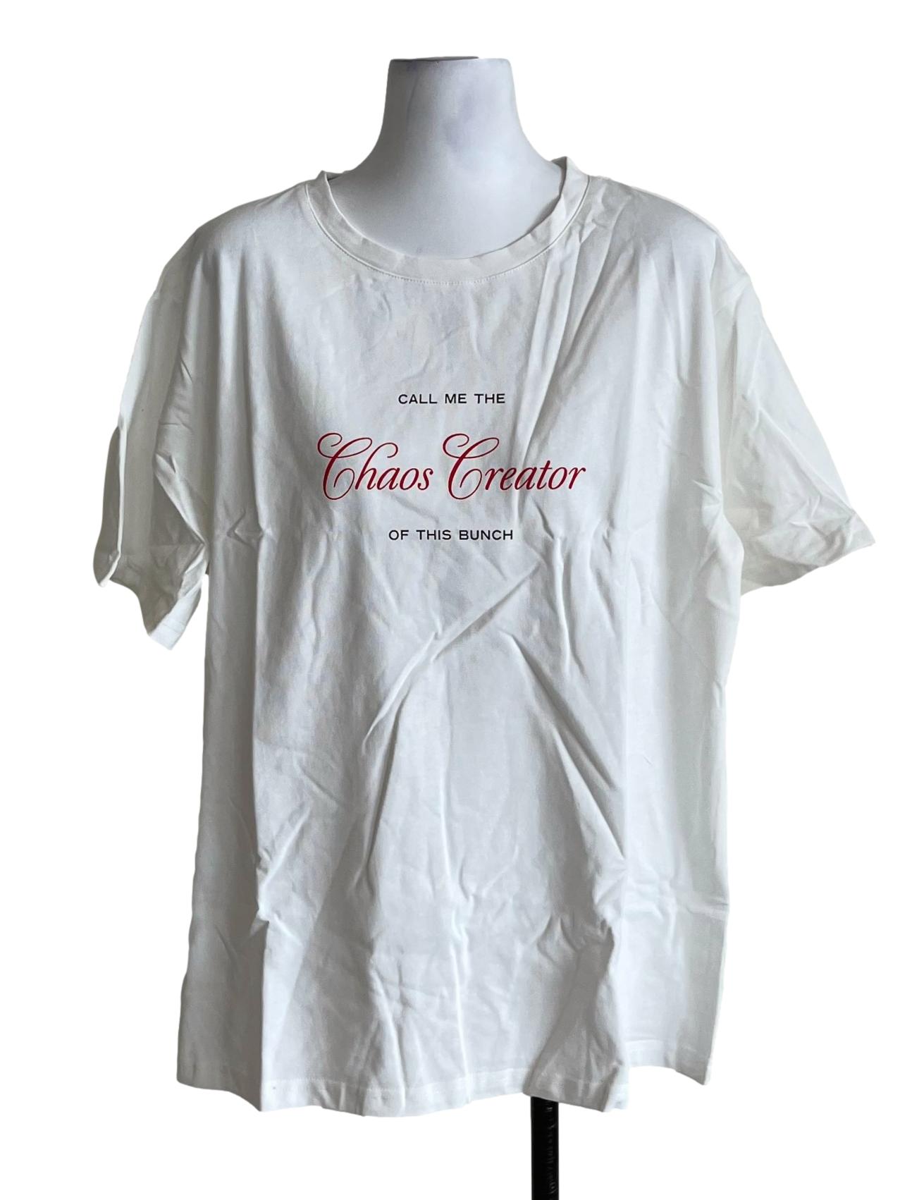 White Personali-Tees - Chaos Creator