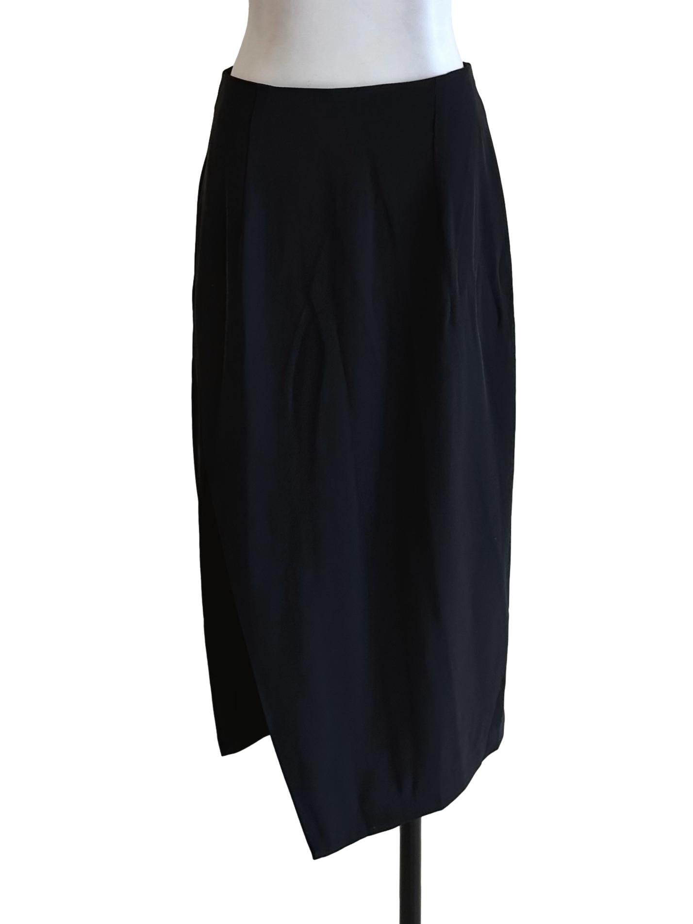 Black Slit Skirt LB