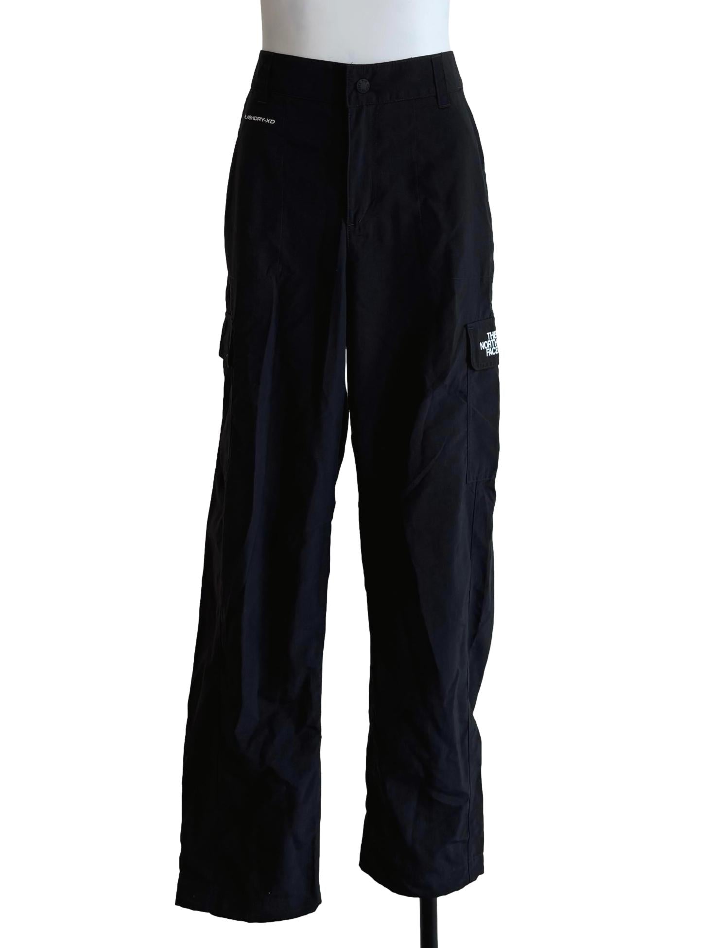 Onyx Black Slim Fit Cargo Pants