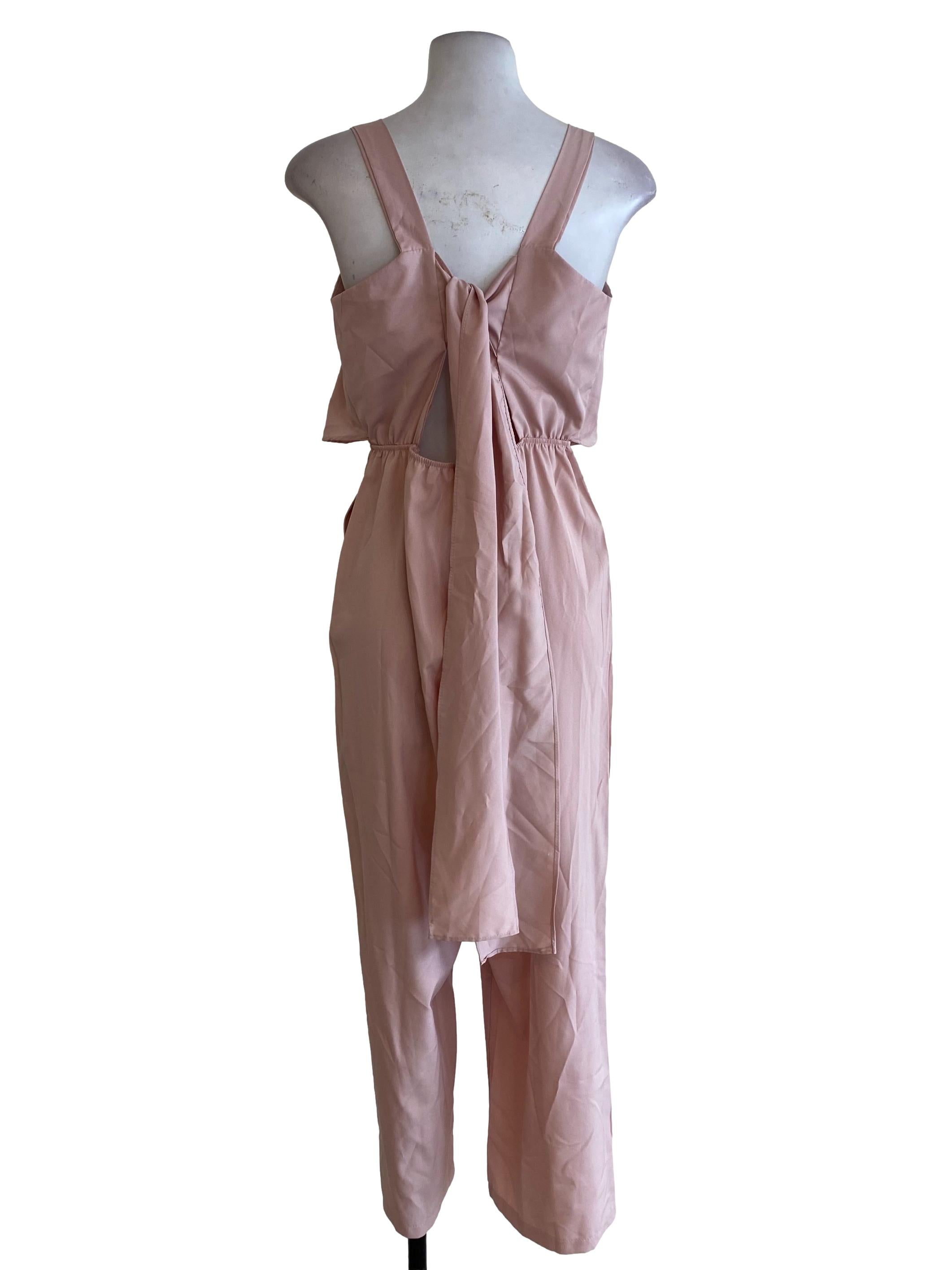 Pink Layered Jumpsuits